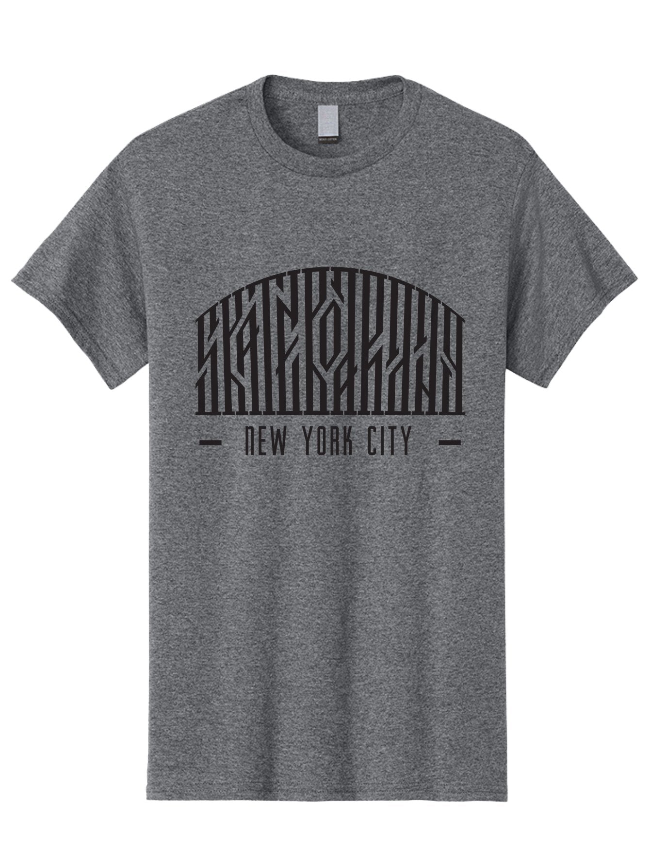 Manhattan-New-York-City Men'S Graphic Tee, 100% Cotton, Comfortable Casual Summer Wear, Machine Washable, New York City, Nyc, Manhattan, City Life, Urban Landscape, Graphic Design, Typography, Cityscape, Modern Art, Abstract Design Aac156 6