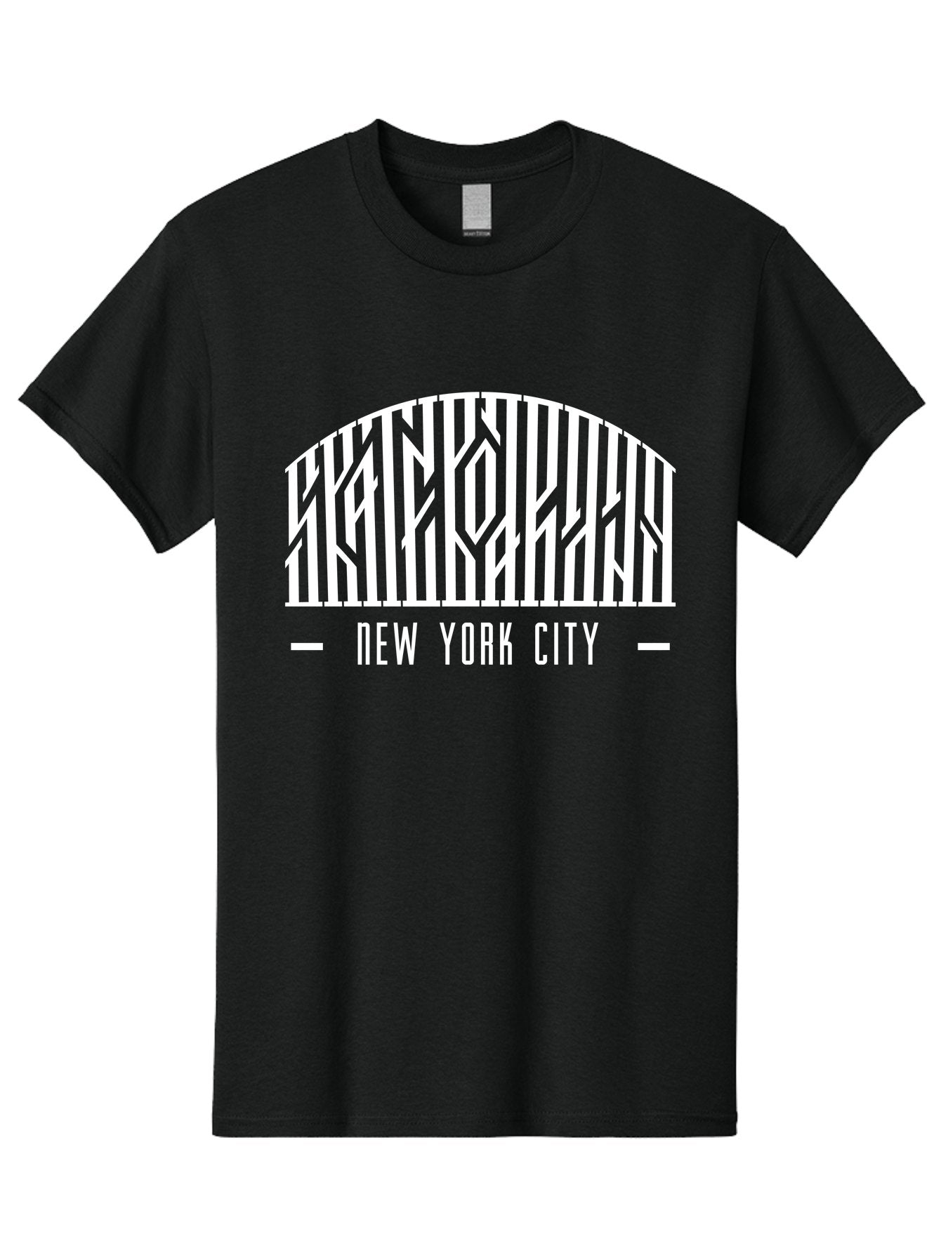 New-York-City Men'S Graphic Tee, 100% Cotton, Comfortable Casual Summer Wear, Machine Washable, New York City, Brooklyn Bridge, Cityscape, Urban Landscape, Iconic Landmarks, Nyc, Bridge Design, Modern Architecture, City View Aac157 6