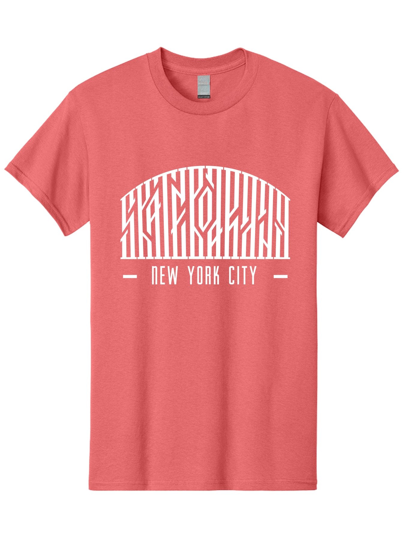 New-York-City Men'S Graphic Tee, 100% Cotton, Comfortable Casual Summer Wear, Machine Washable, New York City, Brooklyn Bridge, Cityscape, Urban Landscape, Iconic Landmarks, Nyc, Bridge Design, Modern Architecture, City View Aac157 8