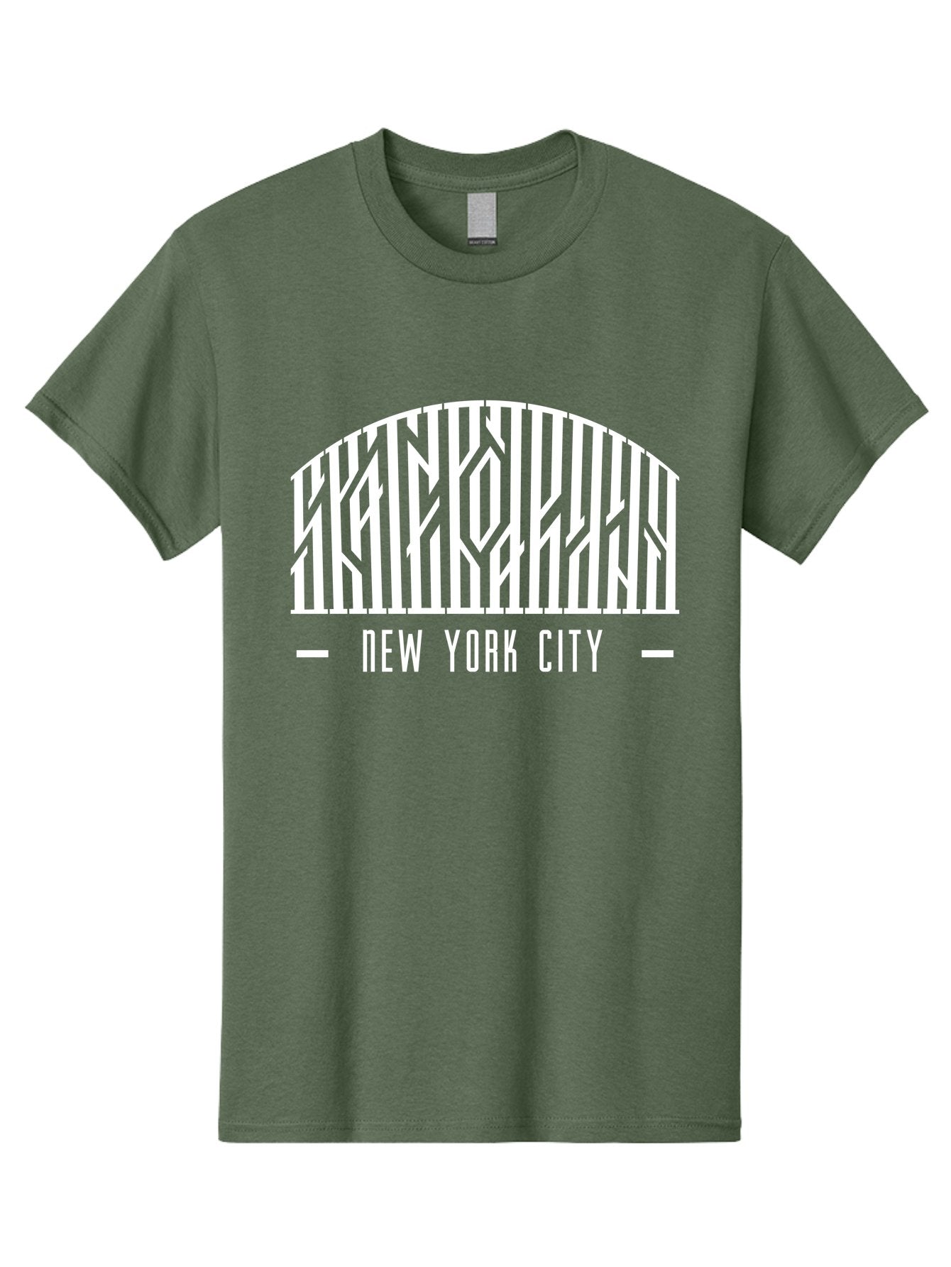 New-York-City Men'S Graphic Tee, 100% Cotton, Comfortable Casual Summer Wear, Machine Washable, New York City, Brooklyn Bridge, Cityscape, Urban Landscape, Iconic Landmarks, Nyc, Bridge Design, Modern Architecture, City View Aac157
