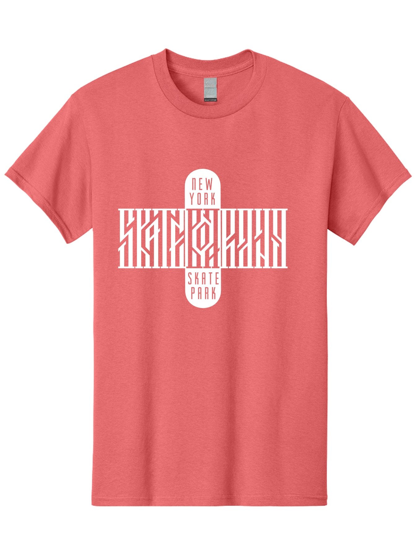 New-York-Skate-Park Men'S Graphic Tee, 100% Cotton, Comfortable Casual Summer Wear, Machine Washable, Skateboarding, Skate Park, New York, Street Art, Skate Culture, Urban Sports, Skateboard Graphics, Skateboarding Community, Action Sports Aac159