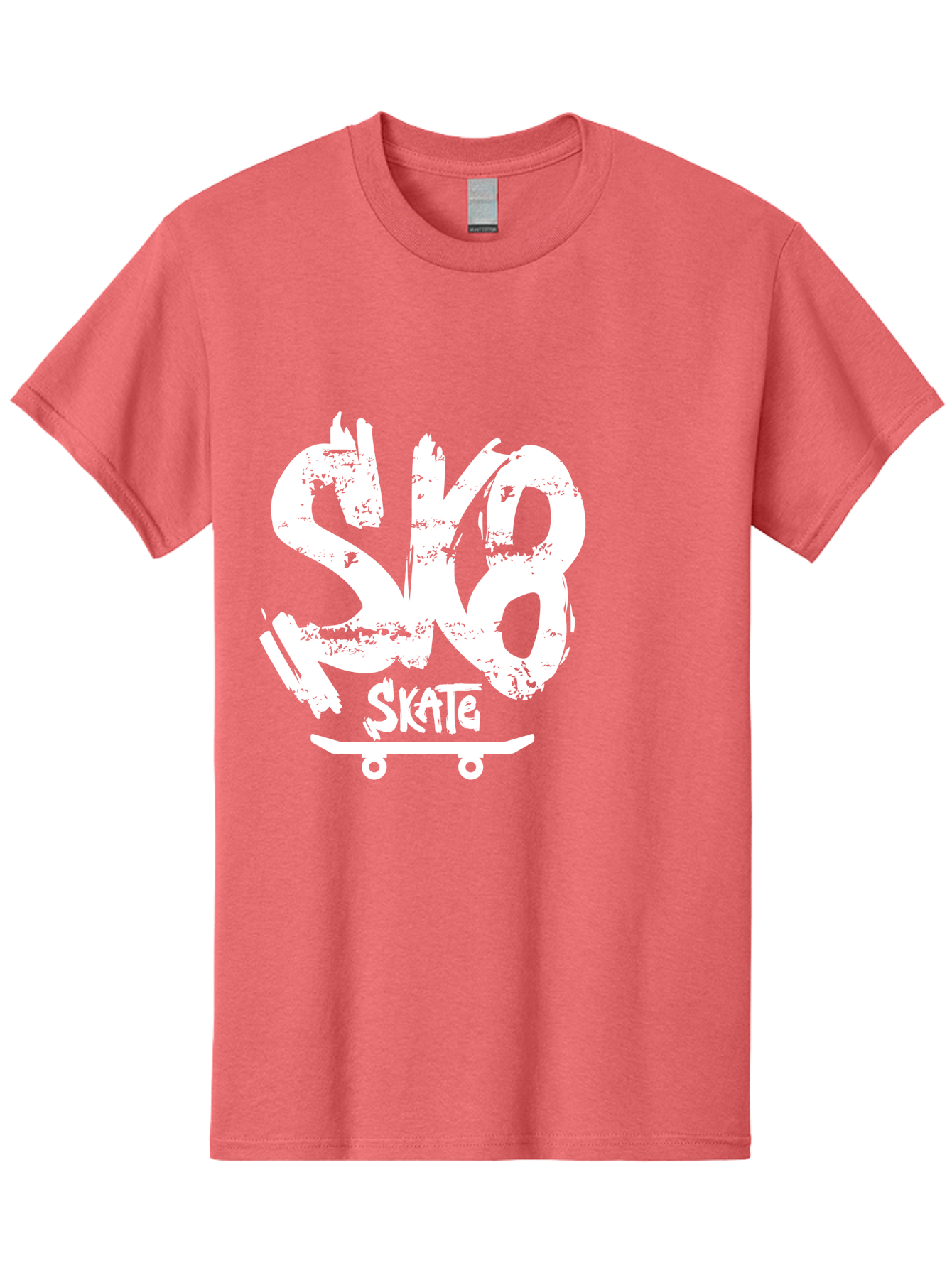 Sk8-2 Men'S Graphic Tee, 100% Cotton, Comfortable Casual Summer Wear, Machine Washable, Skateboarding Logo, Skate Culture, Streetwear Fashion, Action Sports, Skateboarding Brand, Edgy Design, Youth Lifestyle, Skateboard Graphics Aac161 25