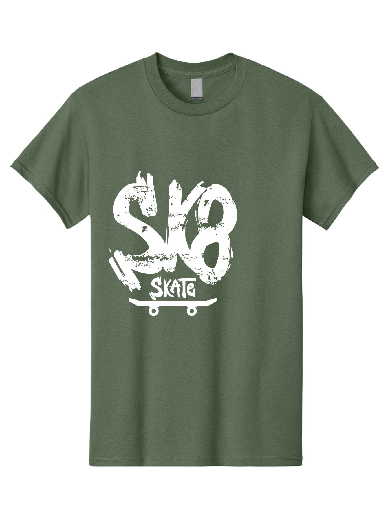 Sk8-2 Men'S Graphic Tee, 100% Cotton, Comfortable Casual Summer Wear, Machine Washable, Skateboarding Logo, Skate Culture, Streetwear Fashion, Action Sports, Skateboarding Brand, Edgy Design, Youth Lifestyle, Skateboard Graphics Aac161 14