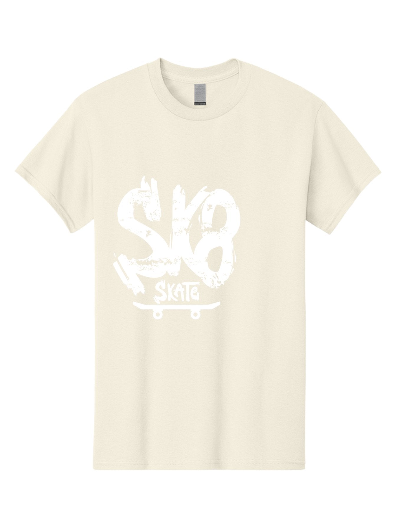 Sk8-2 Men'S Graphic Tee, 100% Cotton, Comfortable Casual Summer Wear, Machine Washable, Skateboarding Logo, Skate Culture, Streetwear Fashion, Action Sports, Skateboarding Brand, Edgy Design, Youth Lifestyle, Skateboard Graphics Aac161 6