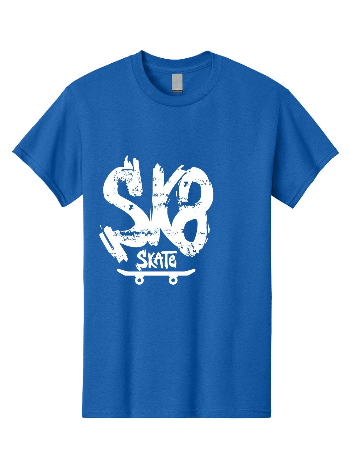 Sk8-2 Men'S Graphic Tee, 100% Cotton, Comfortable Casual Summer Wear, Machine Washable, Skateboarding Logo, Skate Culture, Streetwear Fashion, Action Sports, Skateboarding Brand, Edgy Design, Youth Lifestyle, Skateboard Graphics Aac161 11