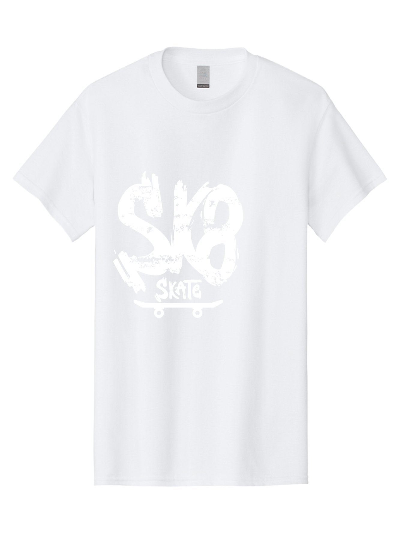 Sk8-2 Men'S Graphic Tee, 100% Cotton, Comfortable Casual Summer Wear, Machine Washable, Skateboarding Logo, Skate Culture, Streetwear Fashion, Action Sports, Skateboarding Brand, Edgy Design, Youth Lifestyle, Skateboard Graphics Aac161 9