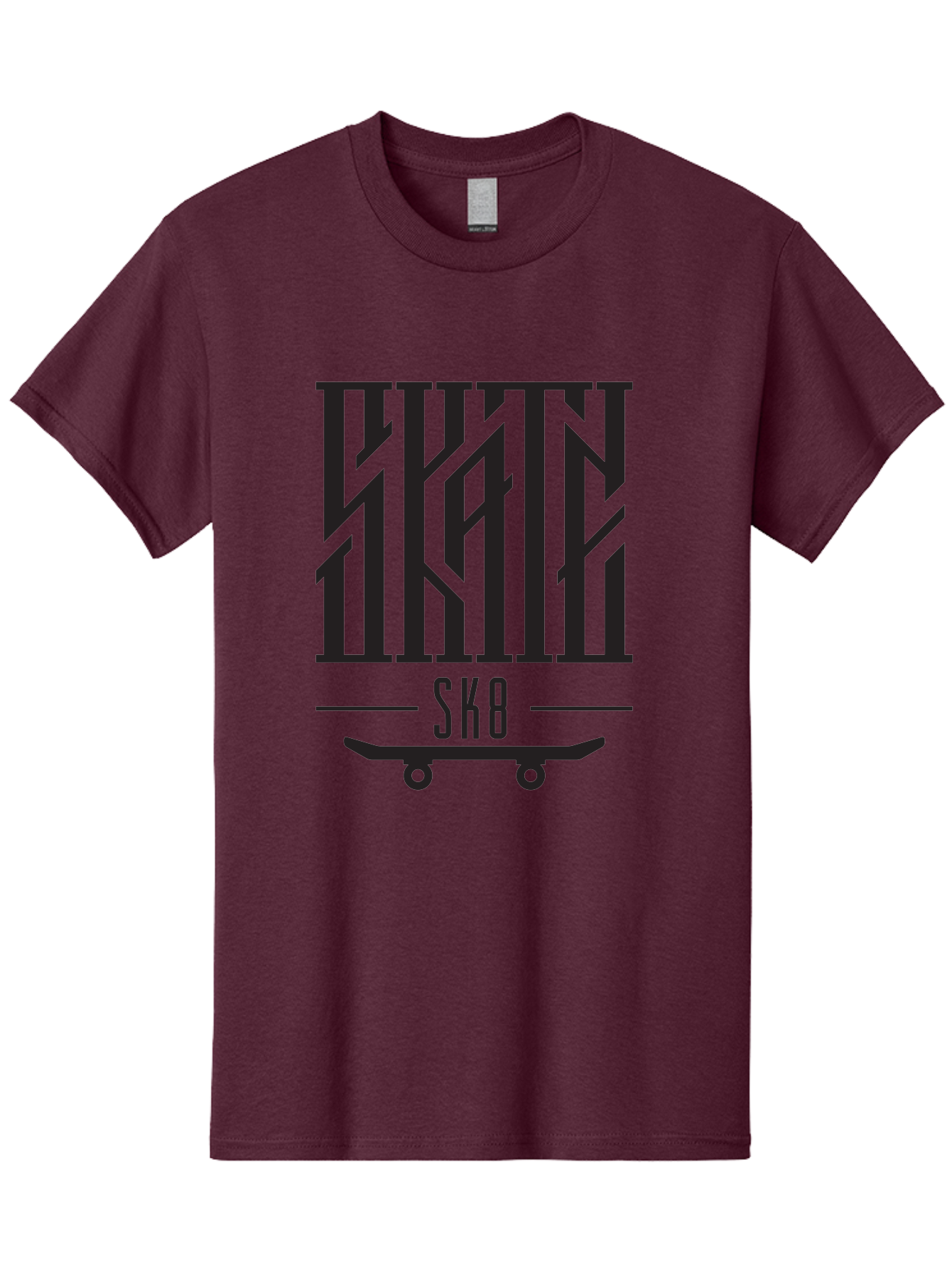 Sk8-3 Men'S Graphic Tee, 100% Cotton, Comfortable Casual Summer Wear, Machine Washable, Skateboarding, Sk8, Skate Culture, Streetwear, Extreme Sports, Graphic Design, Urban Style, Skateboard Graphics, Black And Green Design, Skateboard Art Aac162 17