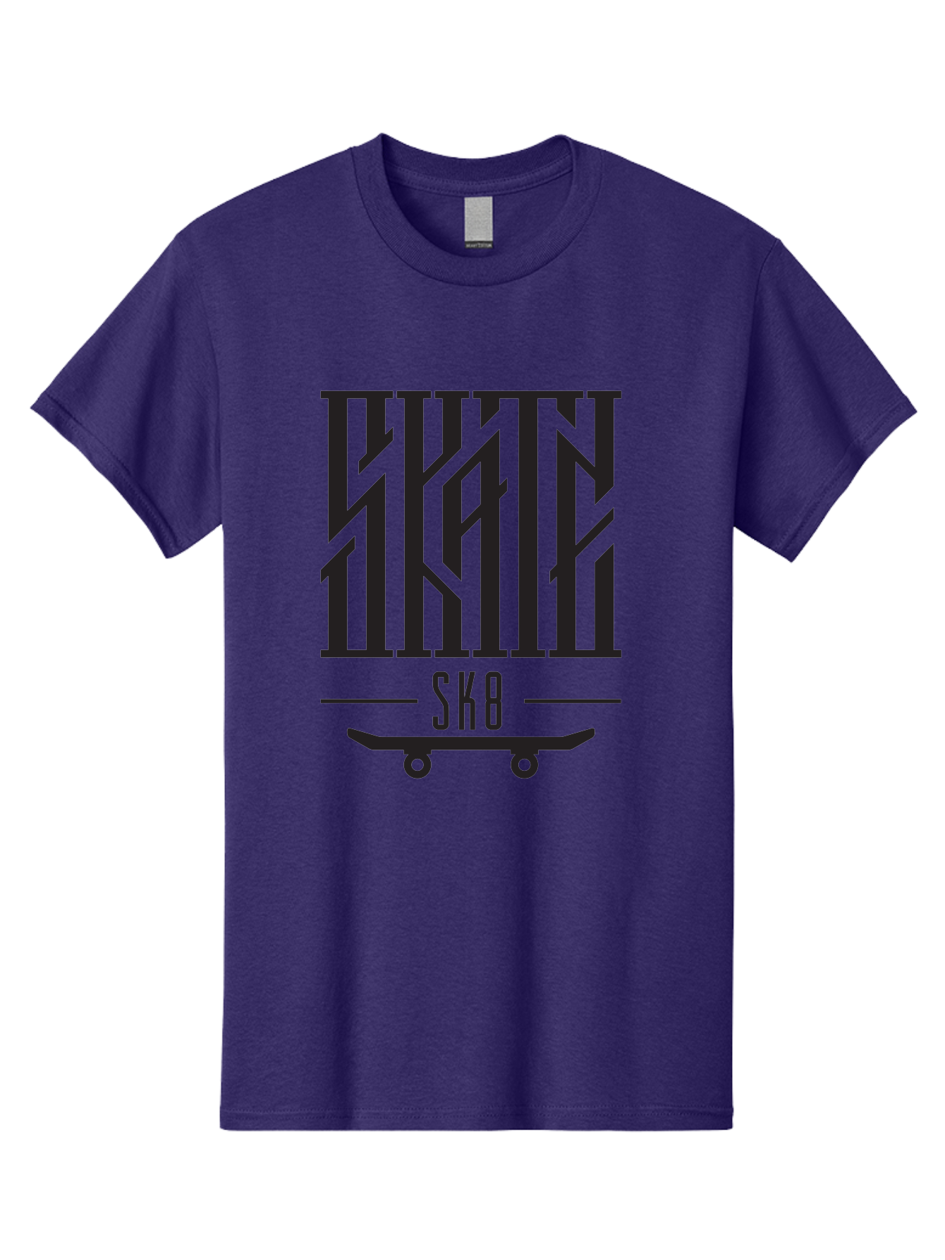 Sk8-3 Men'S Graphic Tee, 100% Cotton, Comfortable Casual Summer Wear, Machine Washable, Skateboarding, Sk8, Skate Culture, Streetwear, Extreme Sports, Graphic Design, Urban Style, Skateboard Graphics, Black And Green Design, Skateboard Art Aac162 11