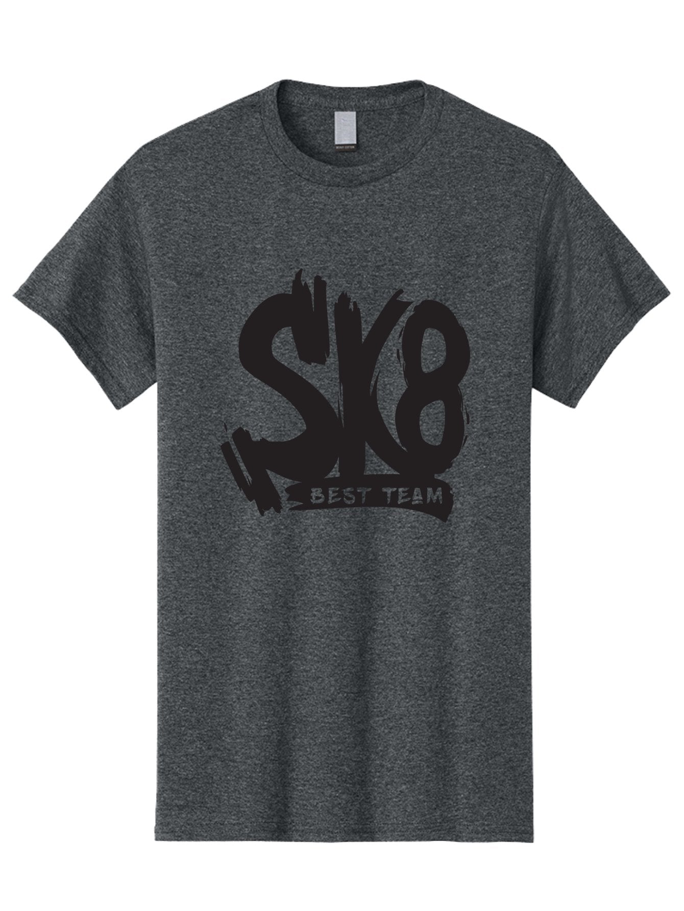 Sk8-Best-Team-1 Men'S Graphic Tee, 100% Cotton, Comfortable Casual Summer Wear, Machine Washable, Sk8 Best Team, Skate Team Logo, Skateboarding Graphics, Team Branding, Urban Sports, Action Sports, Skate Culture, Team Identity Aac163 7