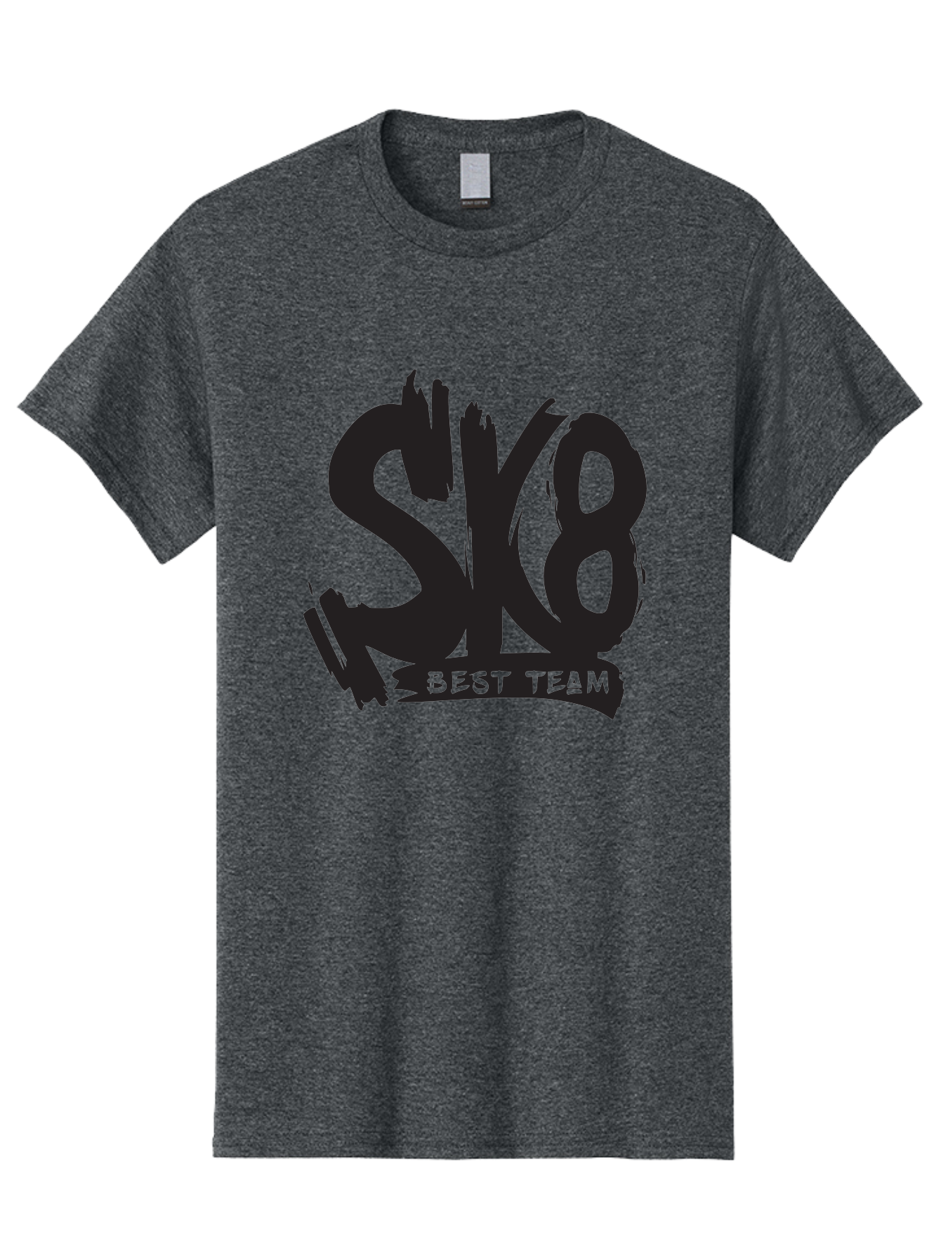 Sk8-Best-Team-1 Men'S Graphic Tee, 100% Cotton, Comfortable Casual Summer Wear, Machine Washable, Sk8 Best Team, Skate Team Logo, Skateboarding Graphics, Team Branding, Urban Sports, Action Sports, Skate Culture, Team Identity Aac163 25