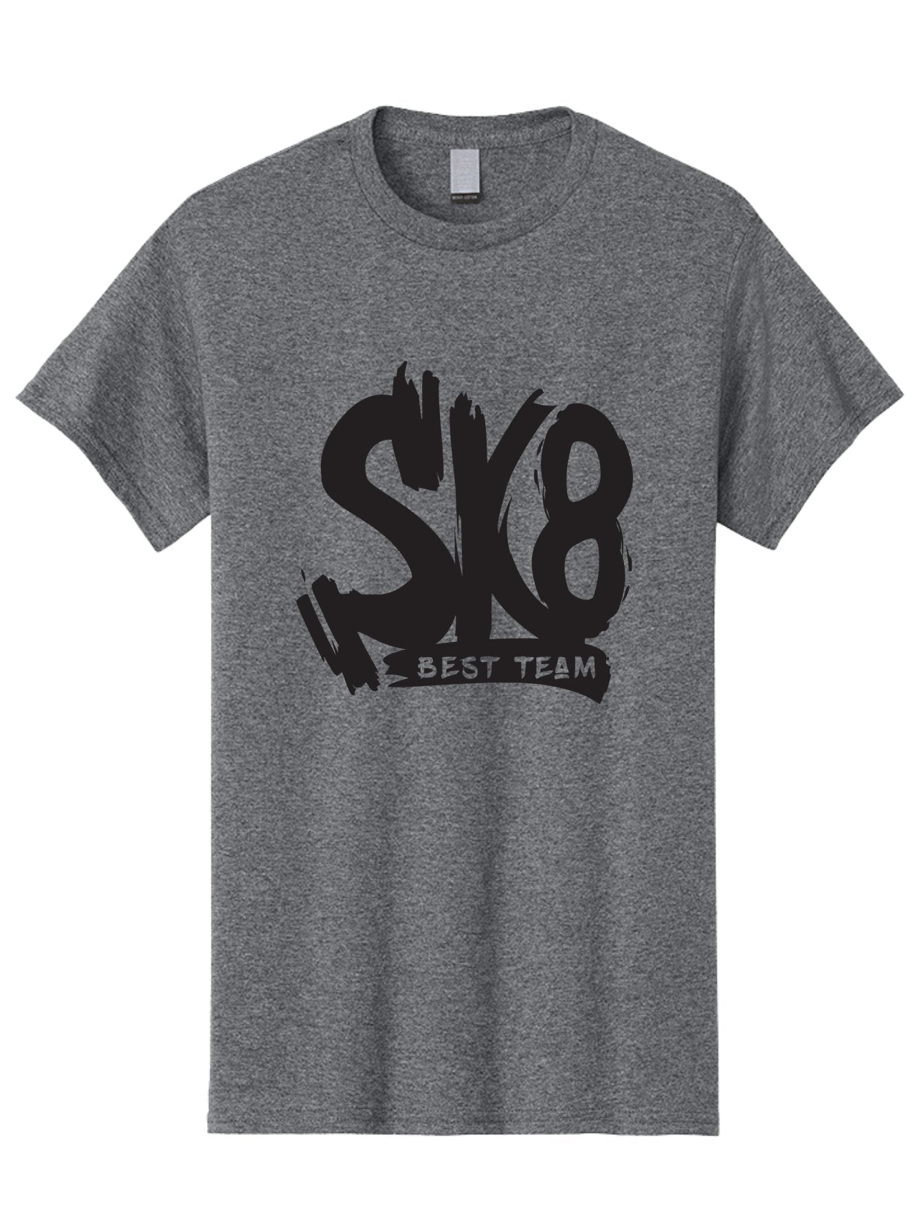 Sk8-Best-Team-1 Men'S Graphic Tee, 100% Cotton, Comfortable Casual Summer Wear, Machine Washable, Sk8 Best Team, Skate Team Logo, Skateboarding Graphics, Team Branding, Urban Sports, Action Sports, Skate Culture, Team Identity Aac163 10
