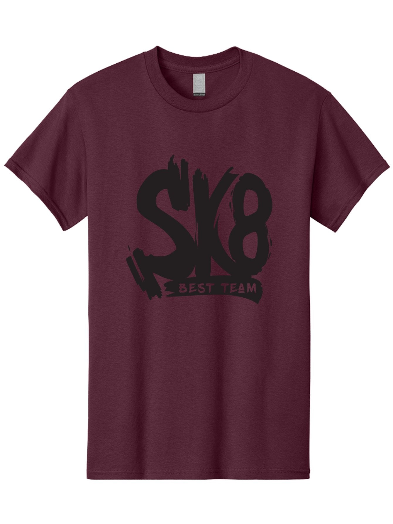 Sk8-Best-Team-1 Men'S Graphic Tee, 100% Cotton, Comfortable Casual Summer Wear, Machine Washable, Sk8 Best Team, Skate Team Logo, Skateboarding Graphics, Team Branding, Urban Sports, Action Sports, Skate Culture, Team Identity Aac163 3