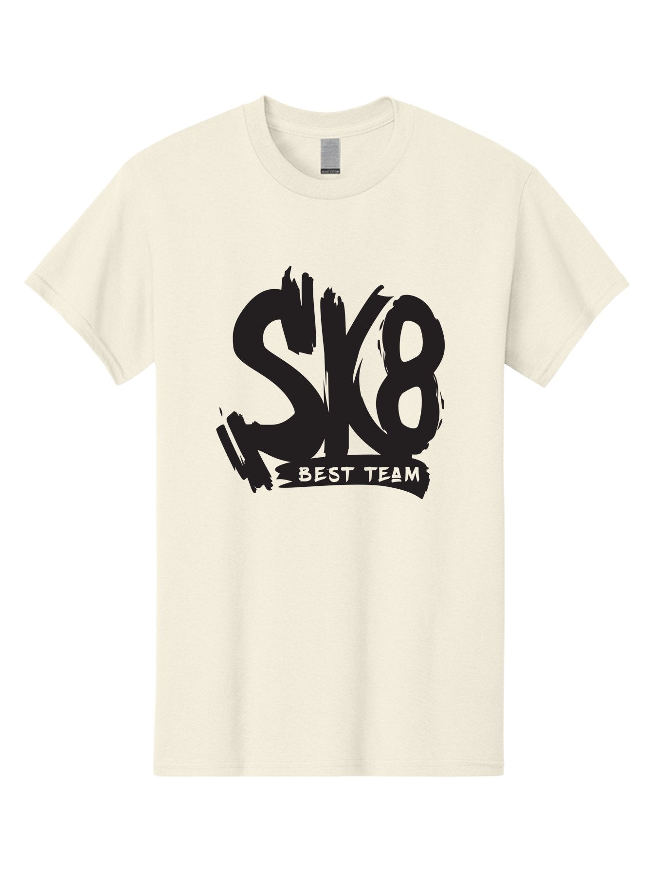 Sk8-Best-Team-1 Men'S Graphic Tee, 100% Cotton, Comfortable Casual Summer Wear, Machine Washable, Sk8 Best Team, Skate Team Logo, Skateboarding Graphics, Team Branding, Urban Sports, Action Sports, Skate Culture, Team Identity Aac163 15