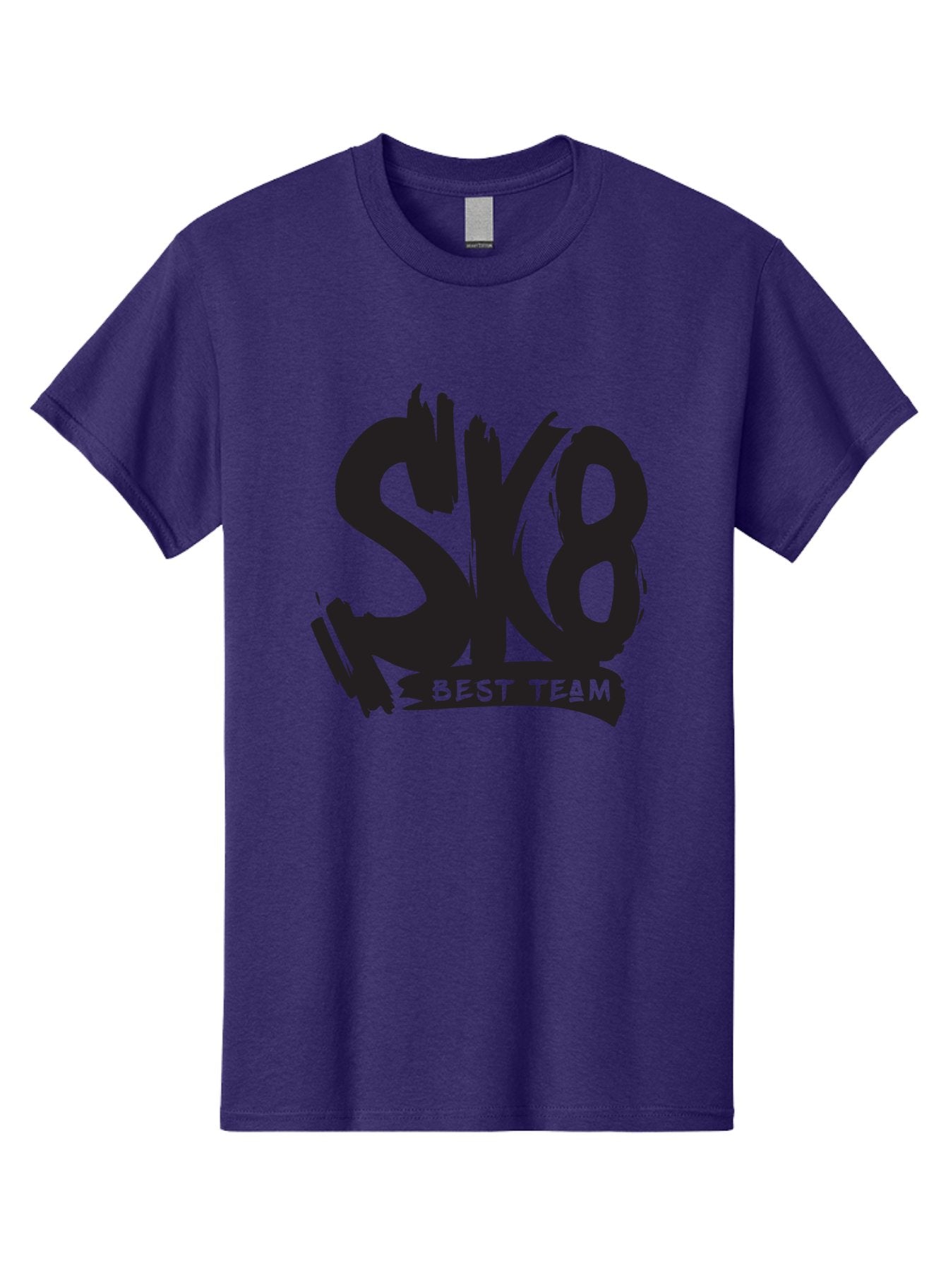 Sk8-Best-Team-1 Men'S Graphic Tee, 100% Cotton, Comfortable Casual Summer Wear, Machine Washable, Sk8 Best Team, Skate Team Logo, Skateboarding Graphics, Team Branding, Urban Sports, Action Sports, Skate Culture, Team Identity Aac163 4