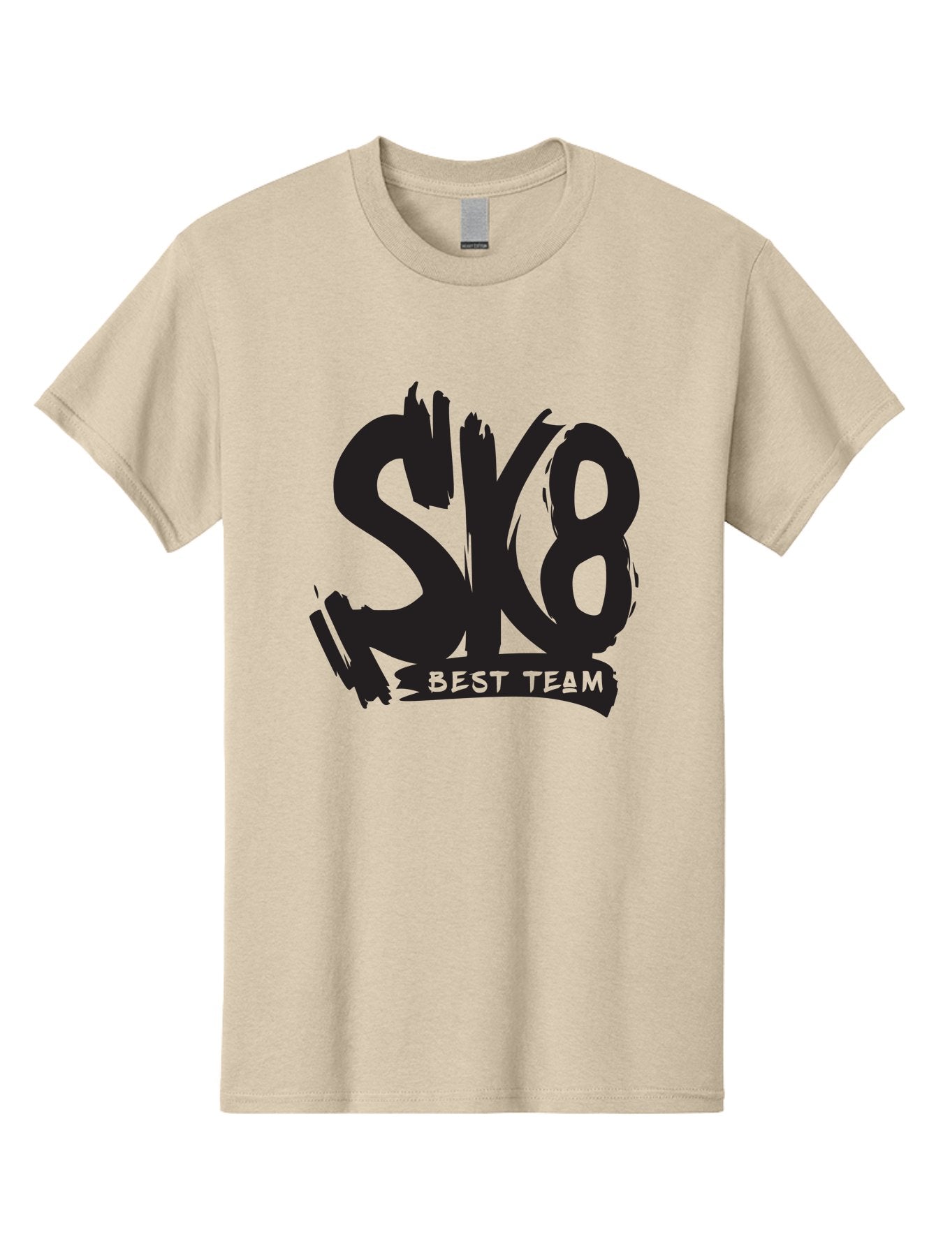 Sk8-Best-Team-1 Men'S Graphic Tee, 100% Cotton, Comfortable Casual Summer Wear, Machine Washable, Sk8 Best Team, Skate Team Logo, Skateboarding Graphics, Team Branding, Urban Sports, Action Sports, Skate Culture, Team Identity Aac163 14