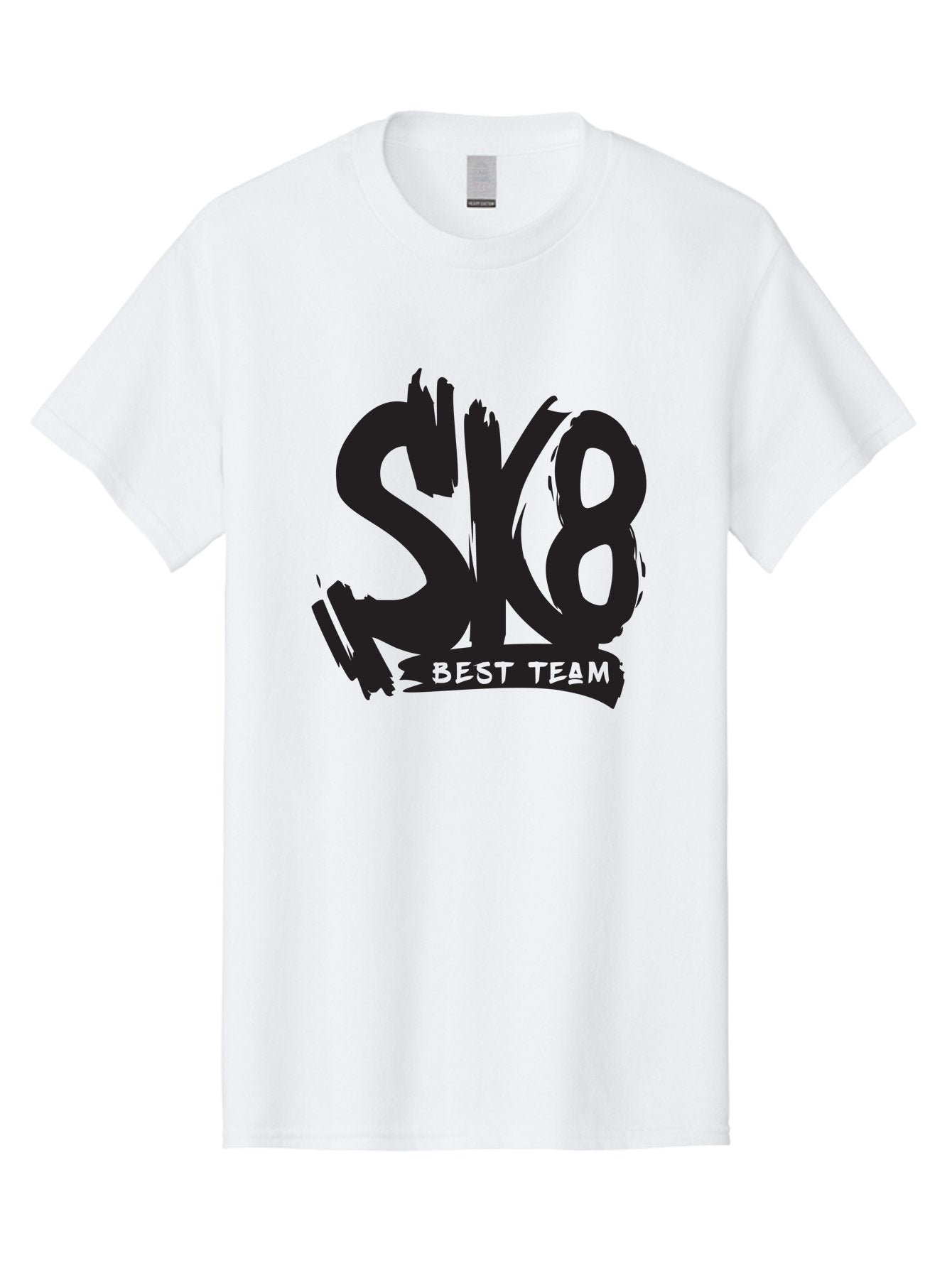 Sk8-Best-Team-1 Men'S Graphic Tee, 100% Cotton, Comfortable Casual Summer Wear, Machine Washable, Sk8 Best Team, Skate Team Logo, Skateboarding Graphics, Team Branding, Urban Sports, Action Sports, Skate Culture, Team Identity Aac163 13