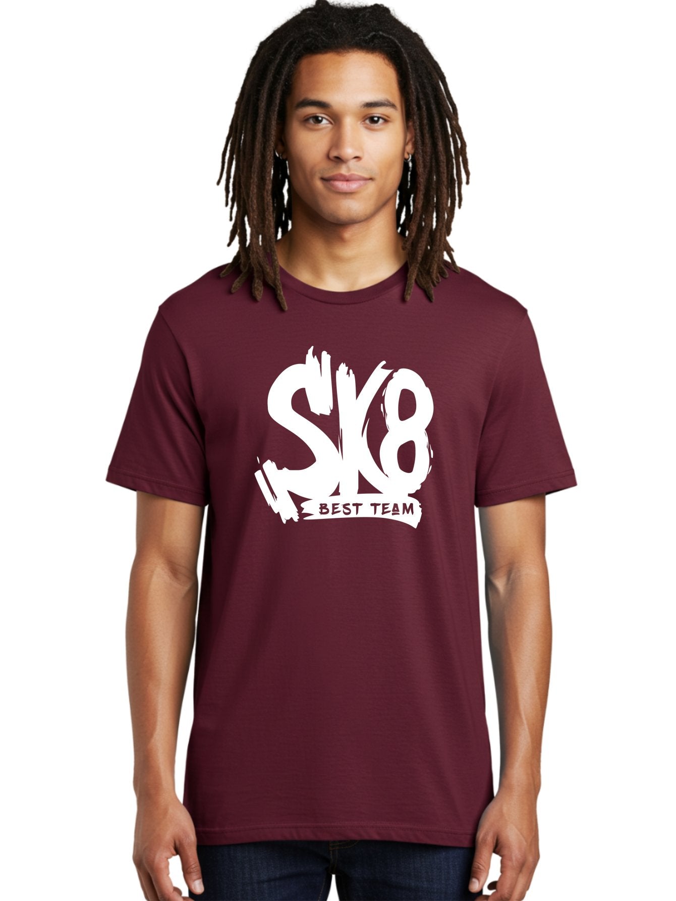 Sk8-Best-Team Men'S Graphic Tee, 100% Cotton, Comfortable Casual Summer Wear, Machine Washable, Action Sports Team Logo, Skateboarding Graphics, Team Spirit, Best Team Logo, Sports Branding, Team Identity, Skate Culture Aac164 27