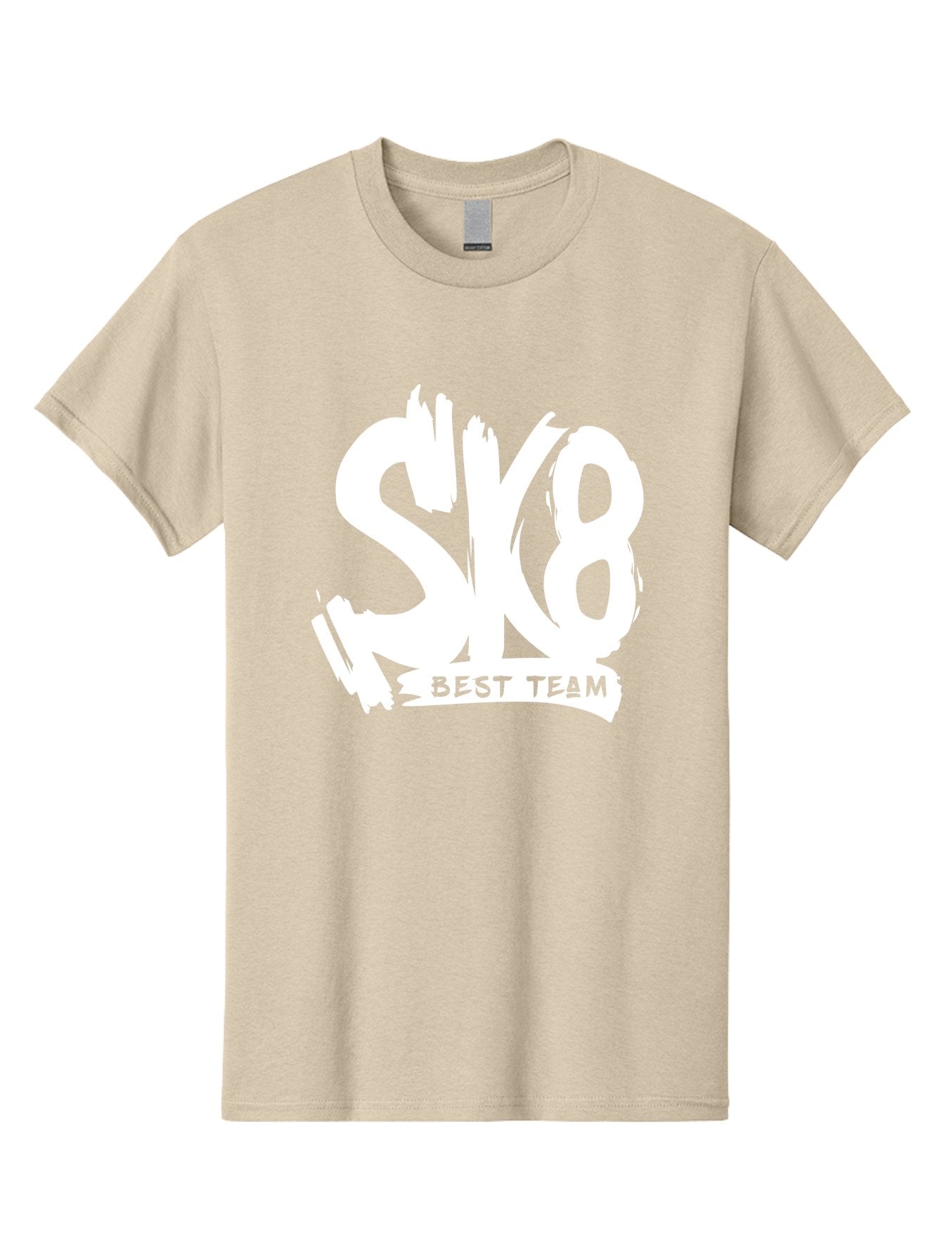 Sk8-Best-Team Men'S Graphic Tee, 100% Cotton, Comfortable Casual Summer Wear, Machine Washable, Action Sports Team Logo, Skateboarding Graphics, Team Spirit, Best Team Logo, Sports Branding, Team Identity, Skate Culture Aac164 15