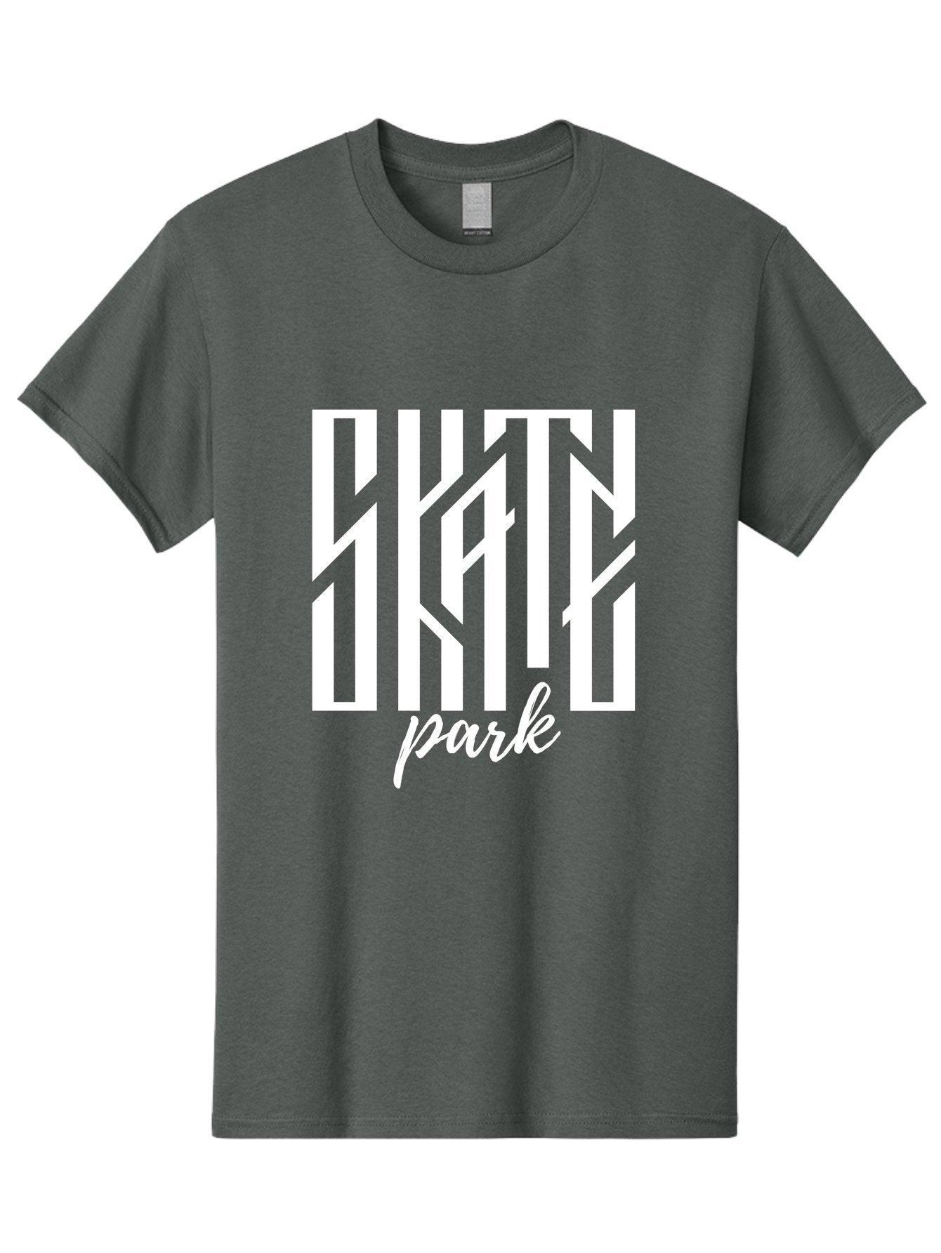Skate-Park Men'S Graphic Tee, 100% Cotton, Comfortable Casual Summer Wear, Machine Washable, Skateboarding, Extreme Sports, Action Sports, Skate Culture, Streetwear Fashion, Skatepark Design, Urban Lifestyle, Skateboarding Community Aac170 5