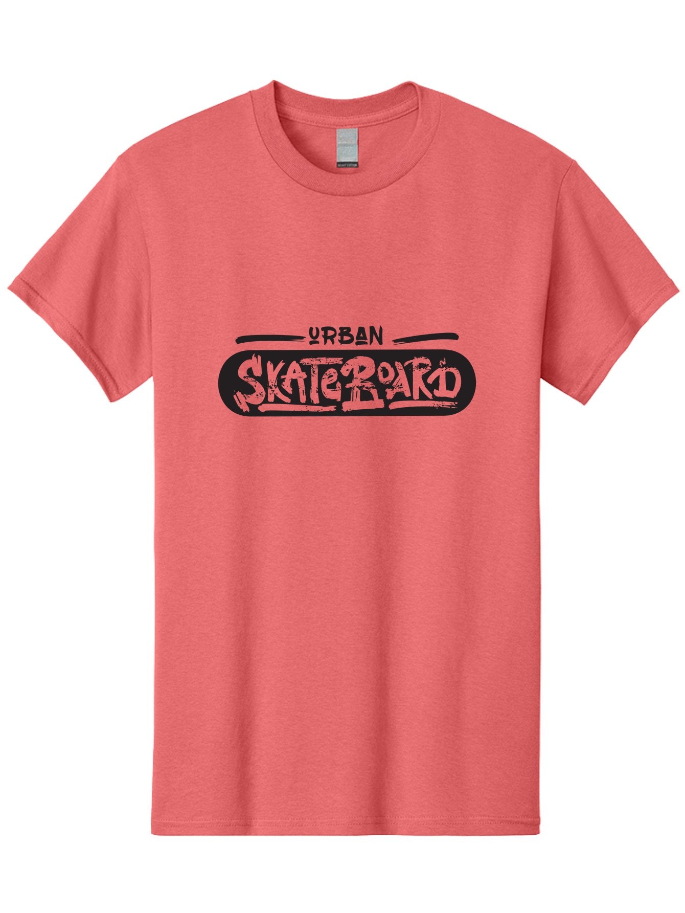 Urban-Skateboard-1 Men'S Graphic Tee, 100% Cotton, Comfortable Casual Summer Wear, Machine Washable, Skateboard Culture, Urban Skate, Streetwear Fashion, Graffiti Style, Action Sports, Extreme Sports, Youth Culture, Skateboarding Lifestyle, Aac173 4