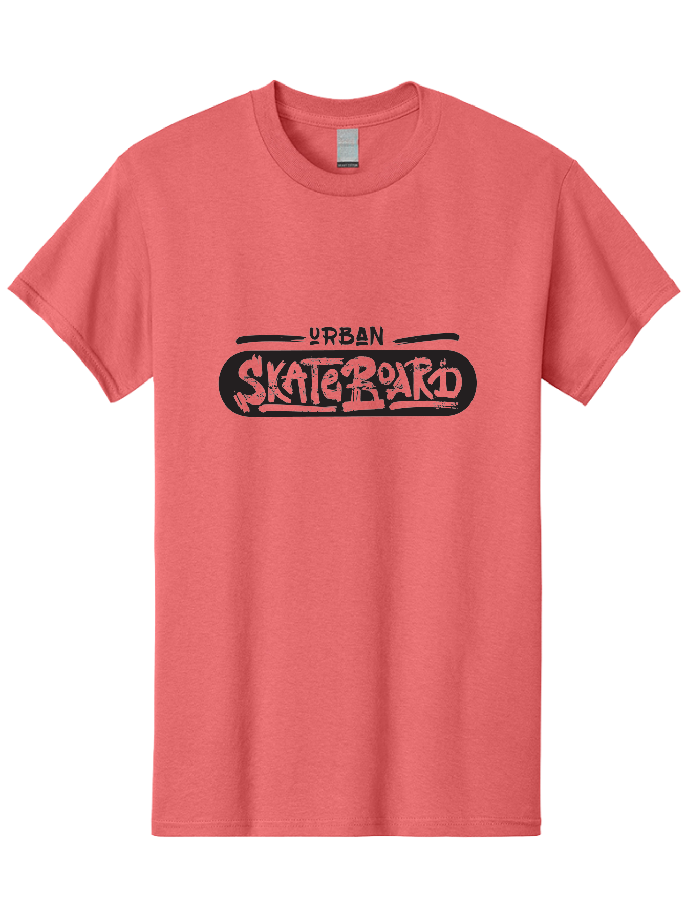 Urban-Skateboard-1 Men'S Graphic Tee, 100% Cotton, Comfortable Casual Summer Wear, Machine Washable, Skateboard Culture, Urban Skate, Streetwear Fashion, Graffiti Style, Action Sports, Extreme Sports, Youth Culture, Skateboarding Lifestyle, Aac173 23