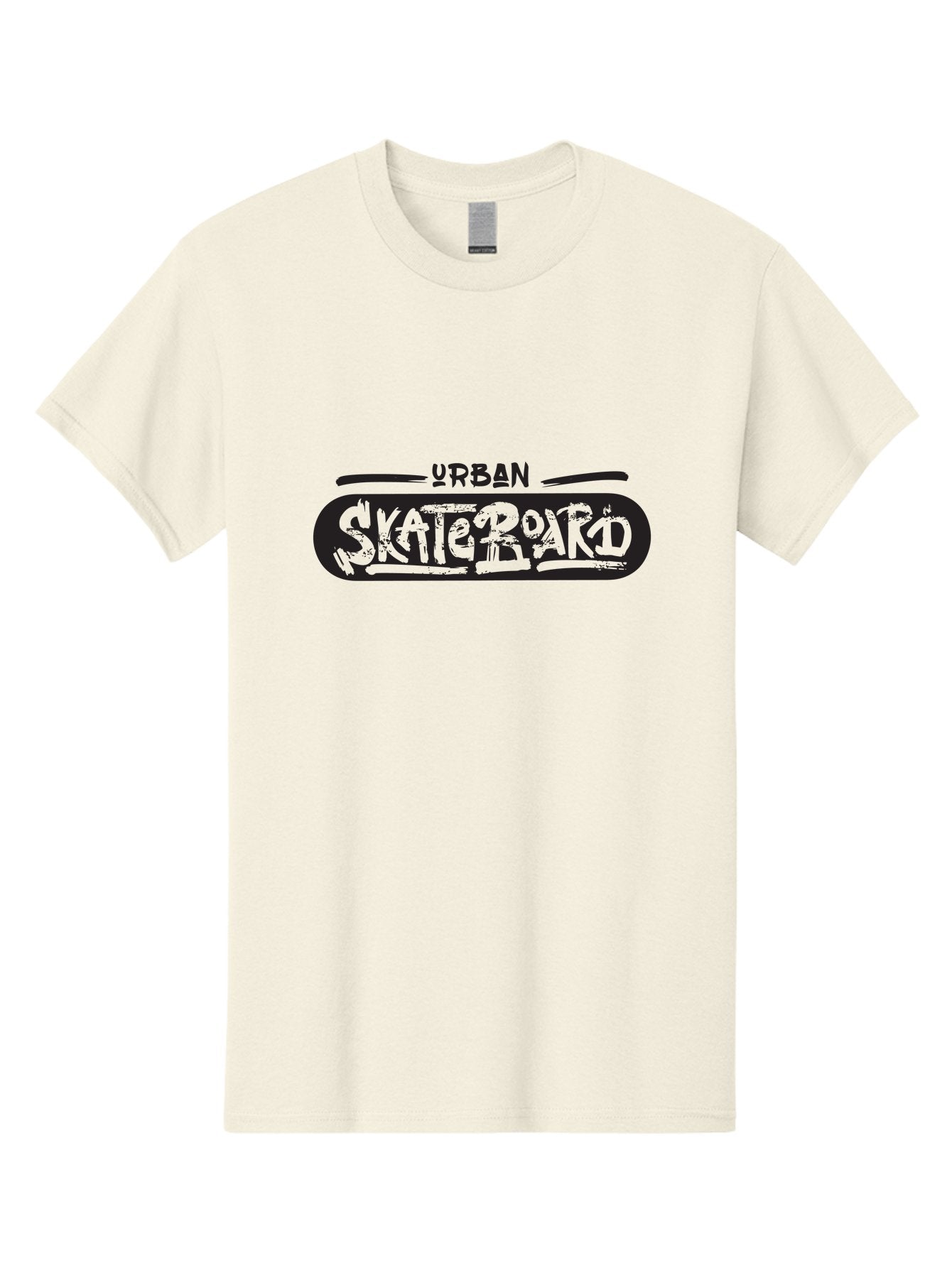 Urban-Skateboard-1 Men'S Graphic Tee, 100% Cotton, Comfortable Casual Summer Wear, Machine Washable, Skateboard Culture, Urban Skate, Streetwear Fashion, Graffiti Style, Action Sports, Extreme Sports, Youth Culture, Skateboarding Lifestyle, Aac173 3