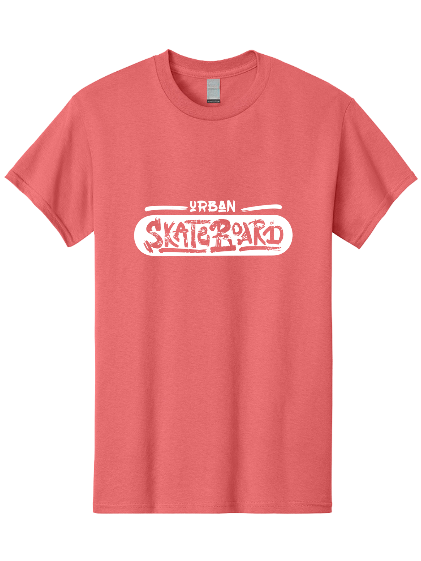 Urban-Skateboard Men'S Graphic Tee, 100% Cotton, Comfortable Casual Summer Wear, Machine Washable, Skateboarding Culture, Urban Lifestyle, Streetwear Fashion, Skateboard Graphics, Graffiti Art, Youth Culture, Skateboarding Community, Aac174 25