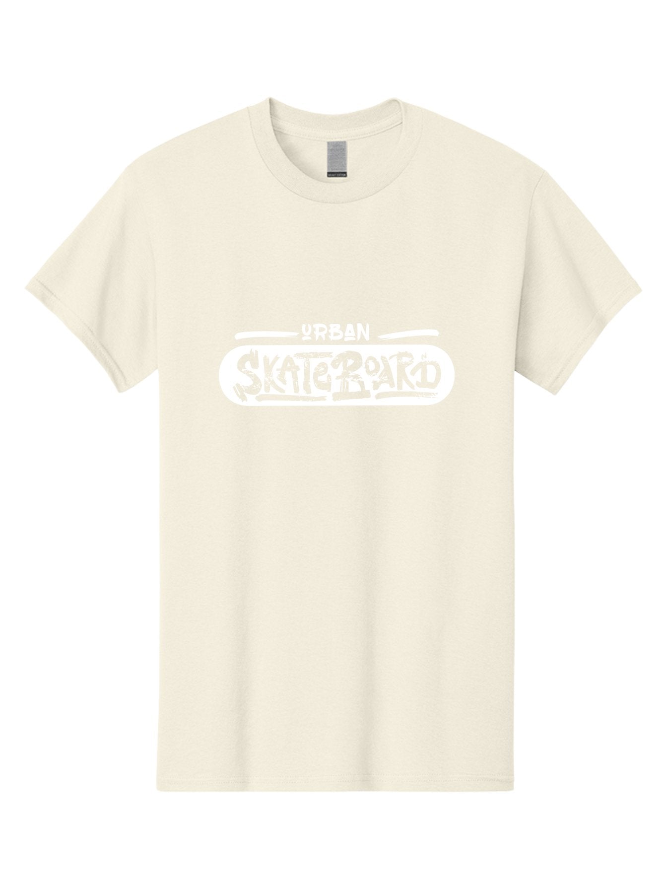 Urban-Skateboard Men'S Graphic Tee, 100% Cotton, Comfortable Casual Summer Wear, Machine Washable, Skateboarding Culture, Urban Lifestyle, Streetwear Fashion, Skateboard Graphics, Graffiti Art, Youth Culture, Skateboarding Community, Aac174 13