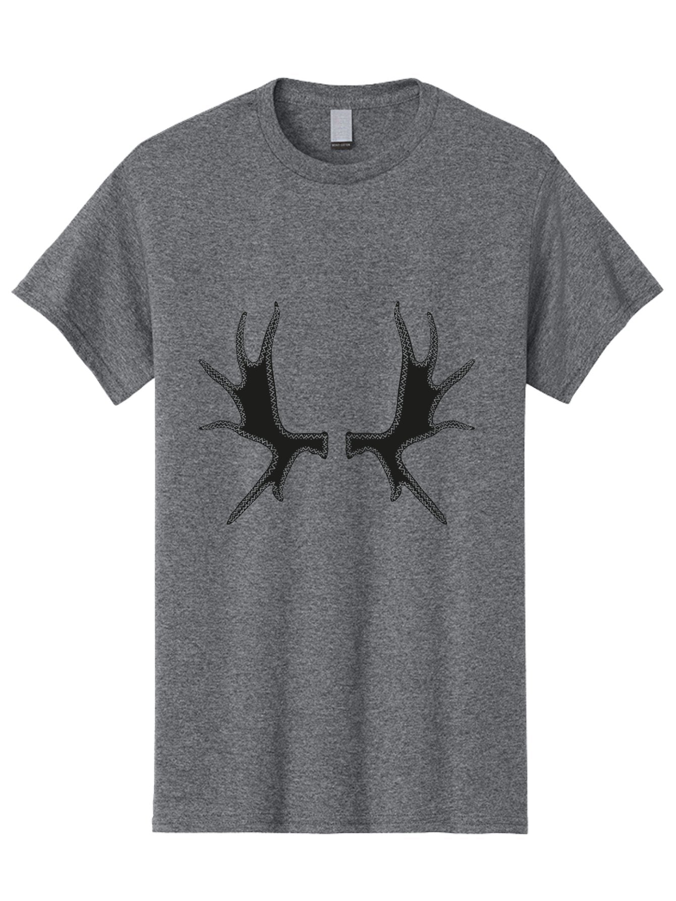 Bird-Tracks Men'S Graphic Tee, 100% Cotton, Comfortable Casual Summer Wear, Machine Washable, Handprint Art, Black Silhouettes, Finger Marks, Creative Designs, Abstract Shapes, Artistic Expressions, Unique Patterns Aac185 12