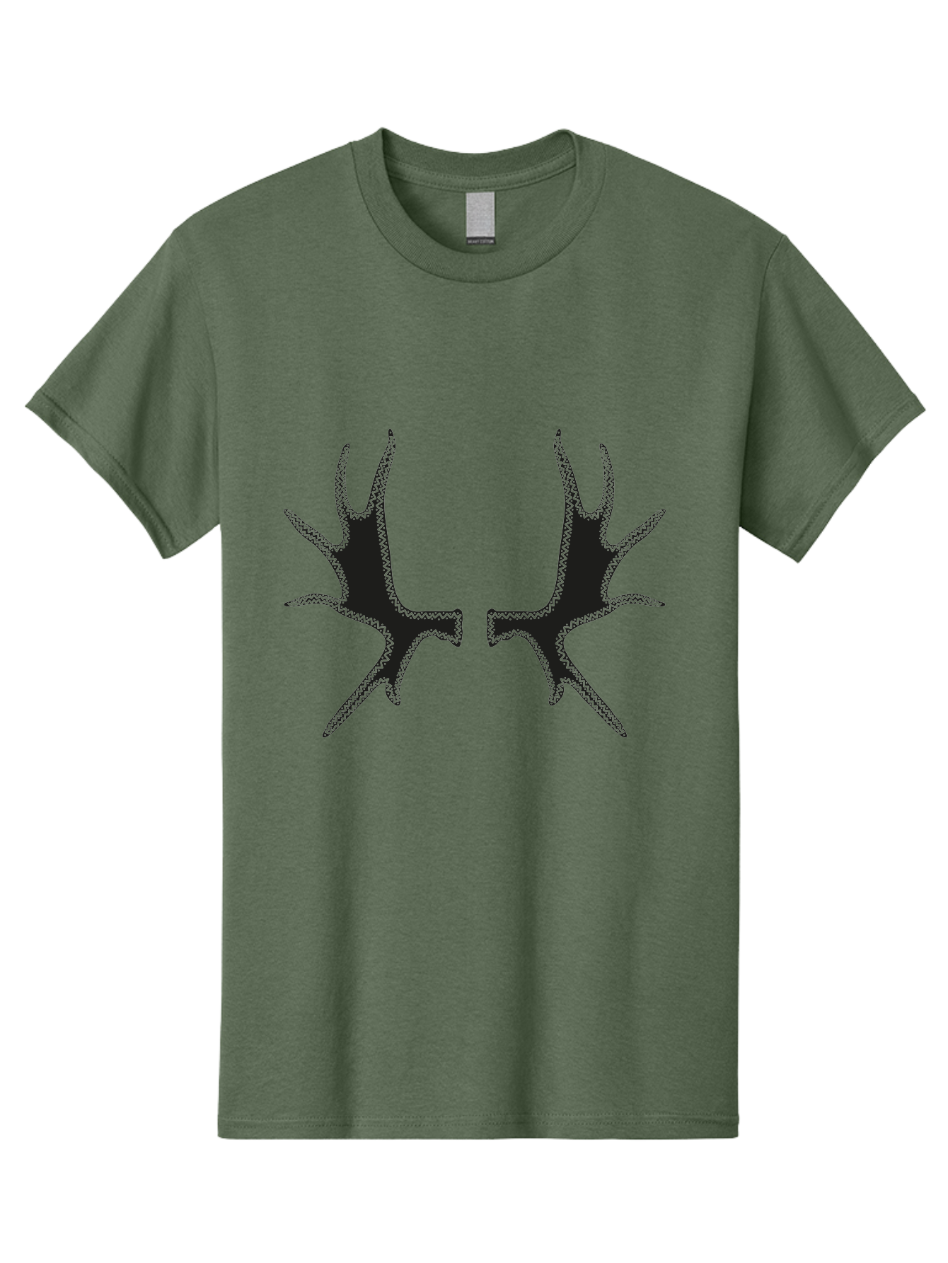 Bird-Tracks Men'S Graphic Tee, 100% Cotton, Comfortable Casual Summer Wear, Machine Washable, Handprint Art, Black Silhouettes, Finger Marks, Creative Designs, Abstract Shapes, Artistic Expressions, Unique Patterns Aac185 19