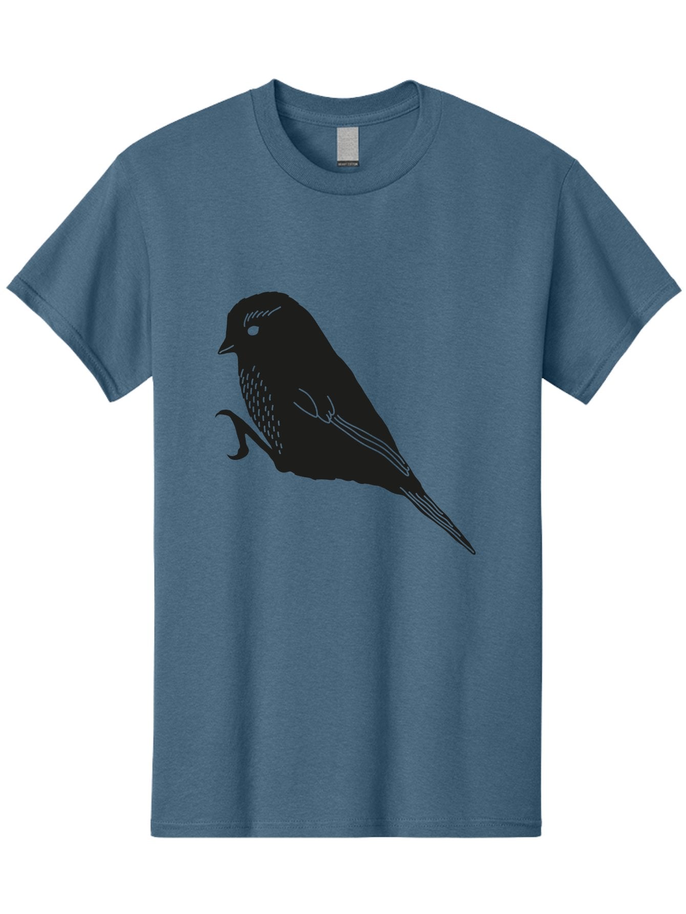 Bird Men'S Graphic Tee, 100% Cotton, Comfortable Casual Summer Wear, Machine Washable, Bird Silhouette, Sparrow Design, Simple Graphics, Minimalist Art, Avian Illustration, Wildlife Iconography, Feathered Friend Aac186 10