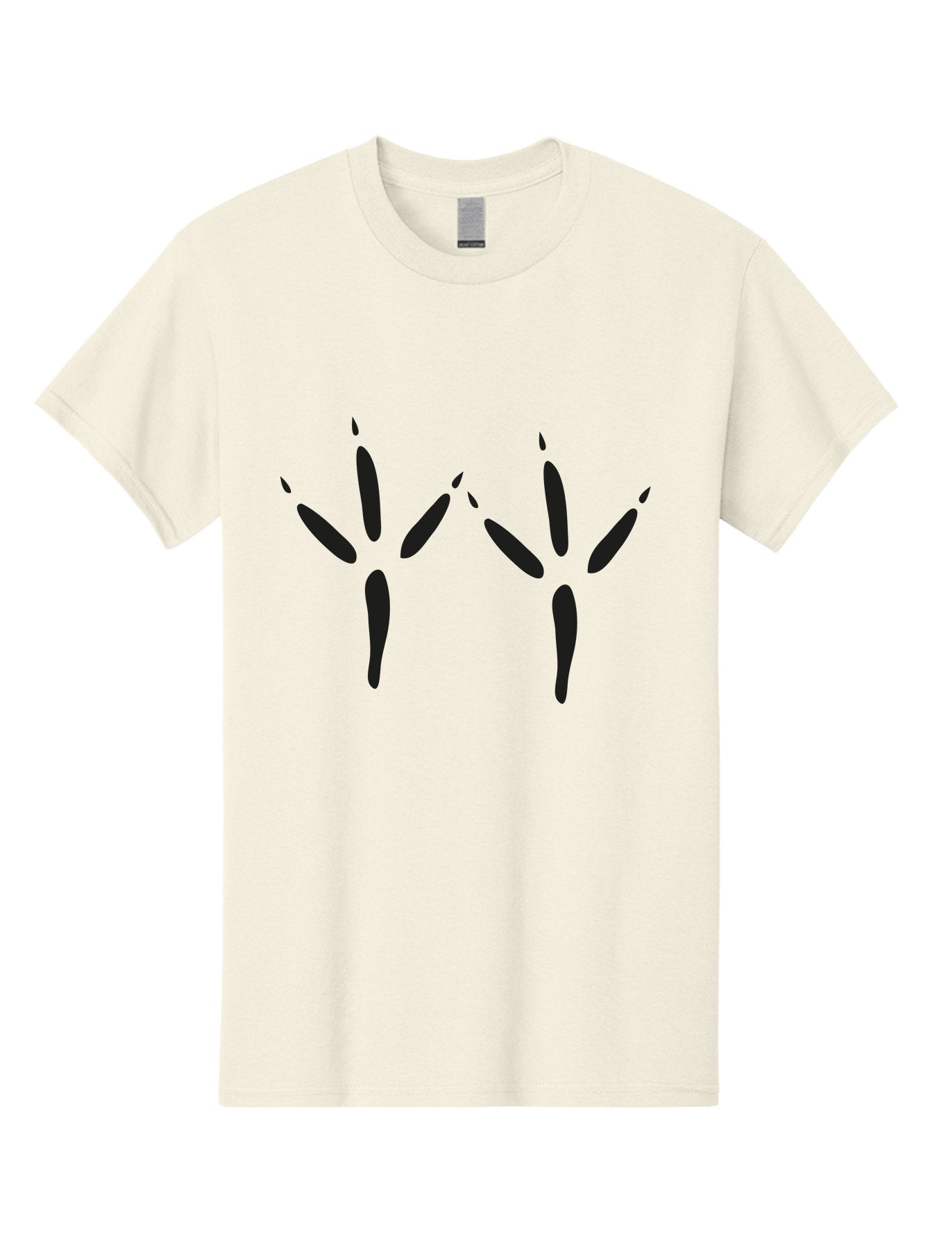 Black-Palm-Prints Men'S Graphic Tee, 100% Cotton, Comfortable Casual Summer Wear, Machine Washable, Cat Paw Prints, Black Paw Prints, Feline Footprints, Animal Tracks, Pet Markings, Simple Design, Minimalist Art Aac191