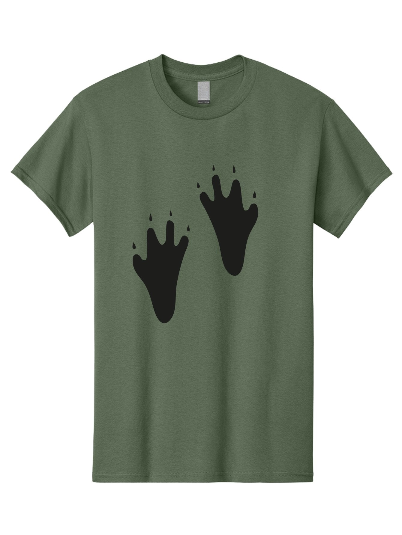 Bloody-Footprints Men'S Graphic Tee, 100% Cotton, Comfortable Casual Summer Wear, Machine Washable, Bloody Footprints, Black Footprints, Dripping Blood, Crime Scene, Forensic Evidence, Violence, Dark Atmosphere, Horror Theme Aac194 11