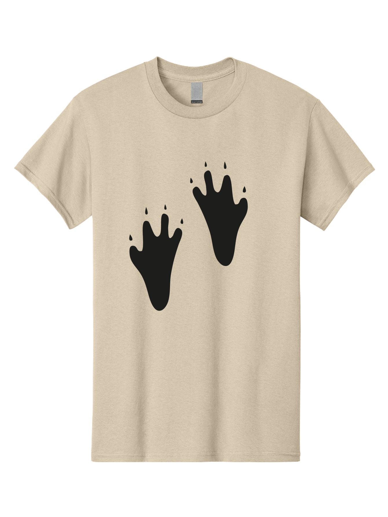 Bloody-Footprints Men'S Graphic Tee, 100% Cotton, Comfortable Casual Summer Wear, Machine Washable, Bloody Footprints, Black Footprints, Dripping Blood, Crime Scene, Forensic Evidence, Violence, Dark Atmosphere, Horror Theme Aac194