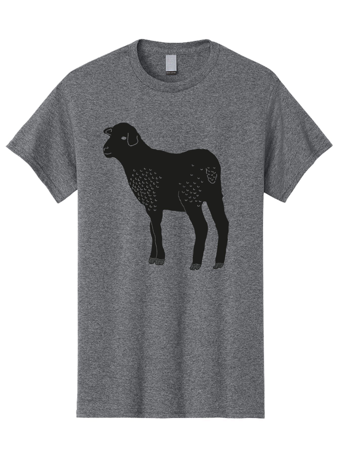 Jacob-Sheep Men'S Graphic Tee, 100% Cotton, Comfortable Casual Summer Wear, Machine Washable, Spotty Sheep, Livestock Animal, Farm Animal, Sheep Breed, Jacob Sheep, Spotted Fur, Agricultural Icon, Farm Graphic Aac216 3