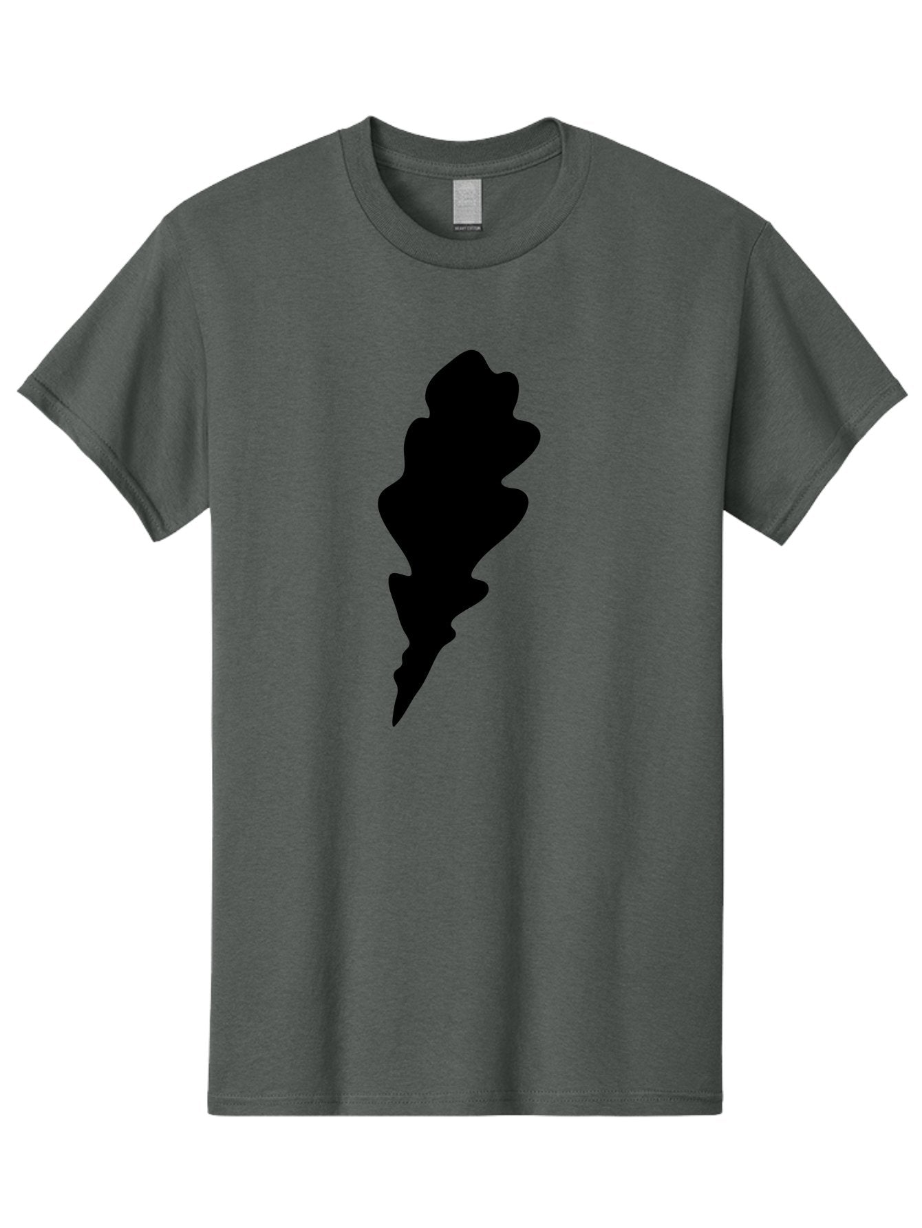 Lightning-Bolt Men'S Graphic Tee, 100% Cotton, Comfortable Casual Summer Wear, Machine Washable, Black Lightning Bolt, Abstract Shape, Electric Symbol, Bold Graphic, Modern Design, Energy Icon Aac223 8