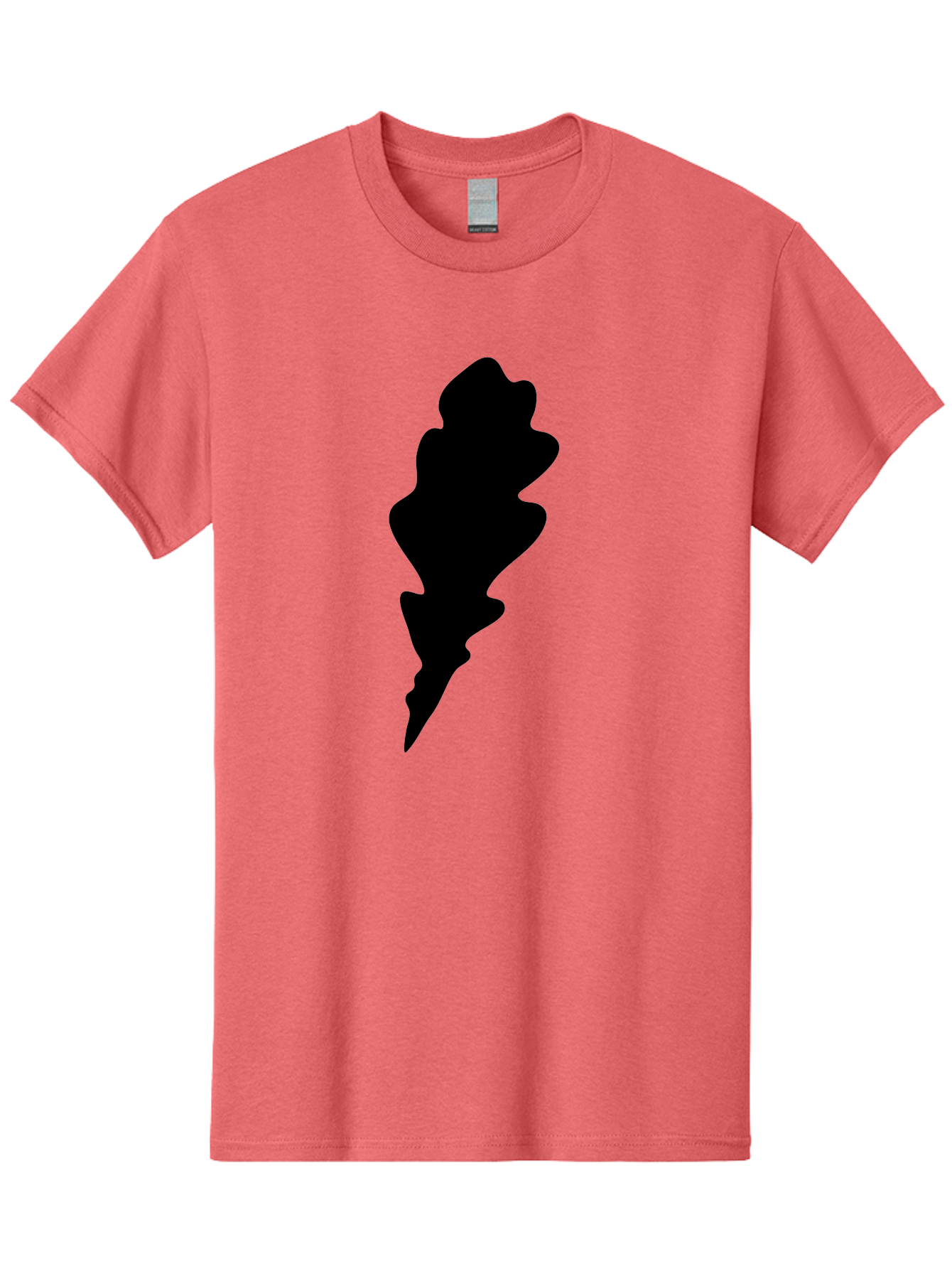 Lightning-Bolt Men'S Graphic Tee, 100% Cotton, Comfortable Casual Summer Wear, Machine Washable, Black Lightning Bolt, Abstract Shape, Electric Symbol, Bold Graphic, Modern Design, Energy Icon Aac223 19