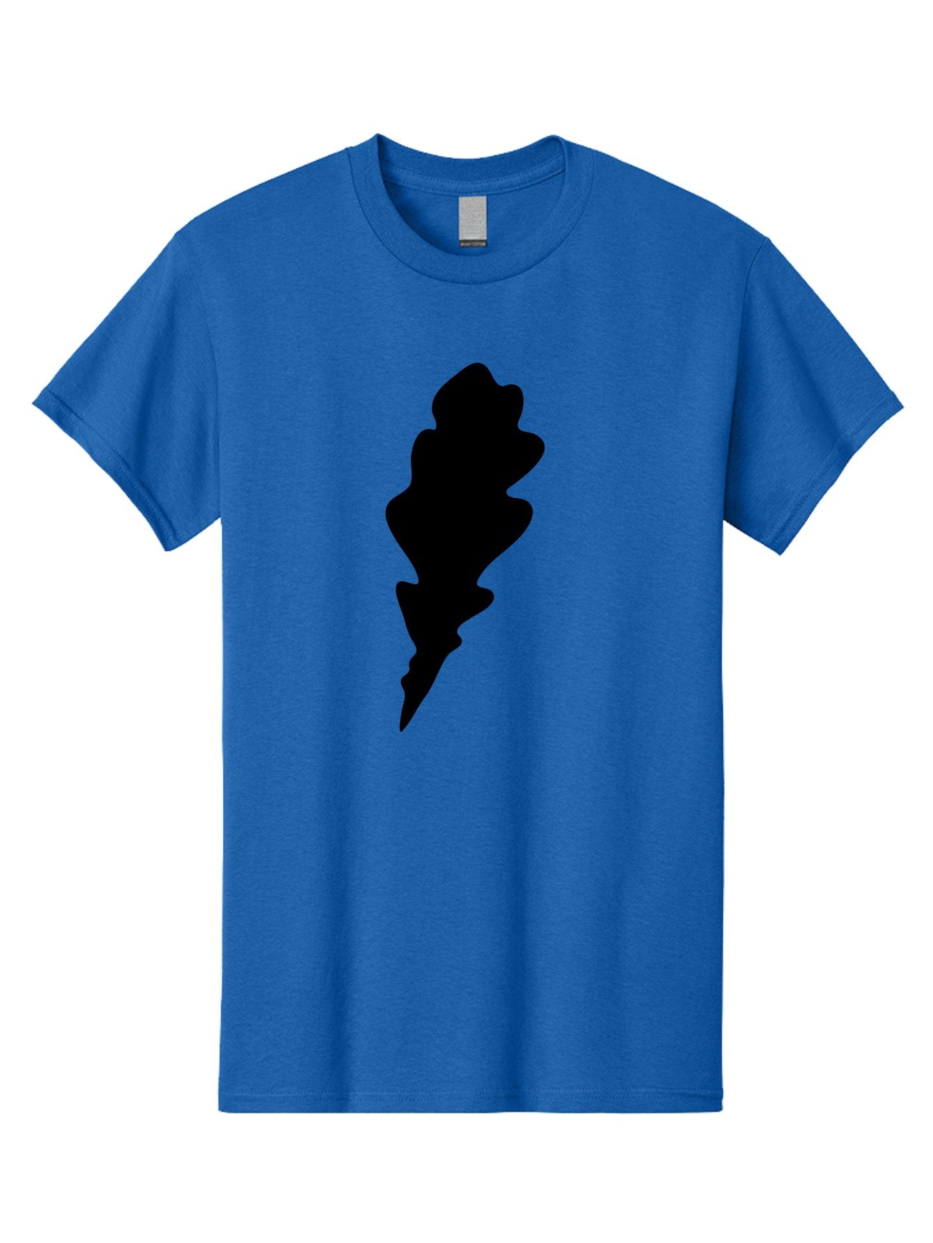 Lightning-Bolt Men'S Graphic Tee, 100% Cotton, Comfortable Casual Summer Wear, Machine Washable, Black Lightning Bolt, Abstract Shape, Electric Symbol, Bold Graphic, Modern Design, Energy Icon Aac223 7