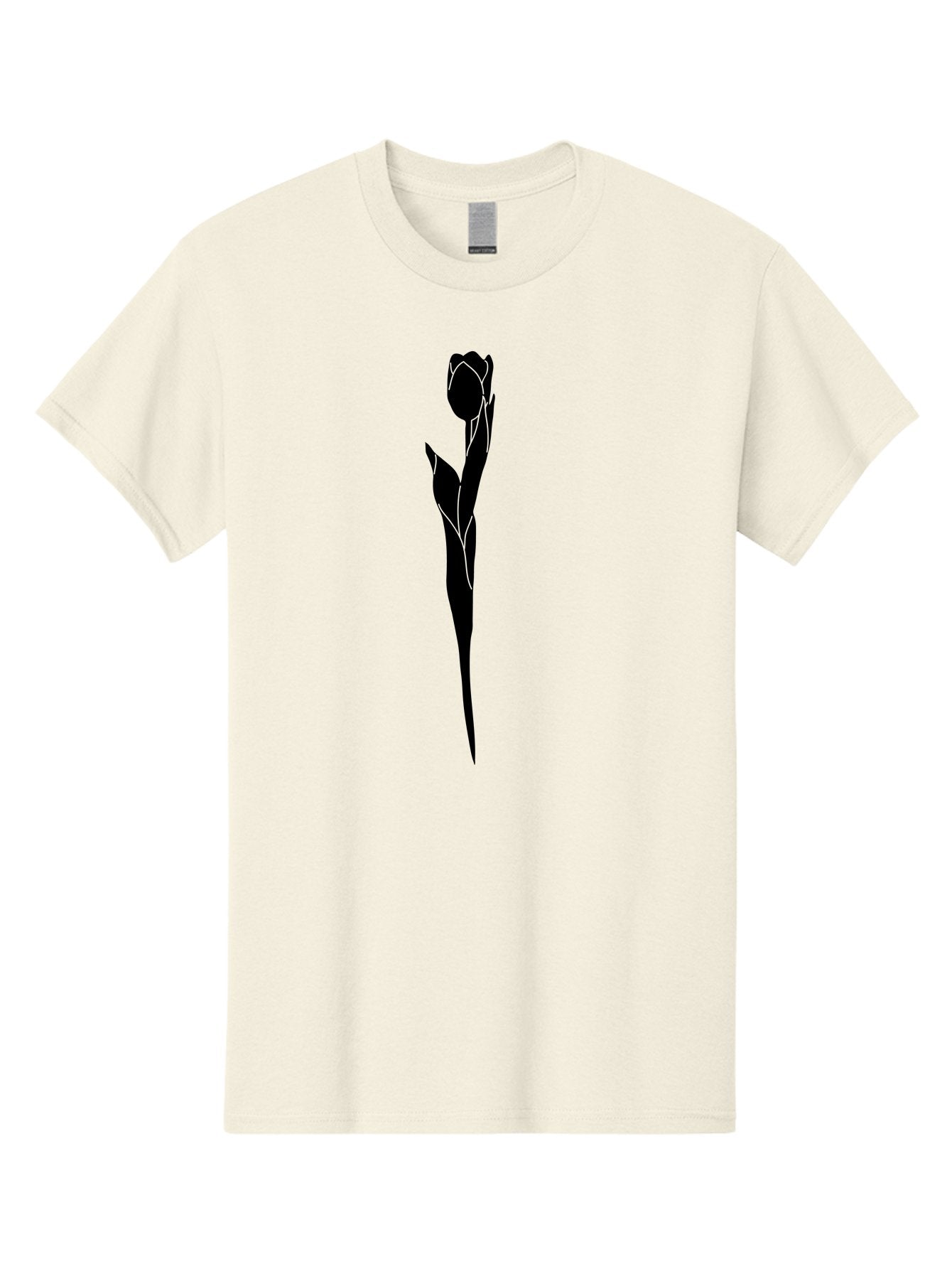 Rose-Silhouette-1 Men'S Graphic Tee, 100% Cotton, Comfortable Casual Summer Wear, Machine Washable, Rose Silhouette, Minimalist Design, Simple Graphics, Floral Illustration, Elegant Style, Modern Artwork, Vector Graphics Aac233 12