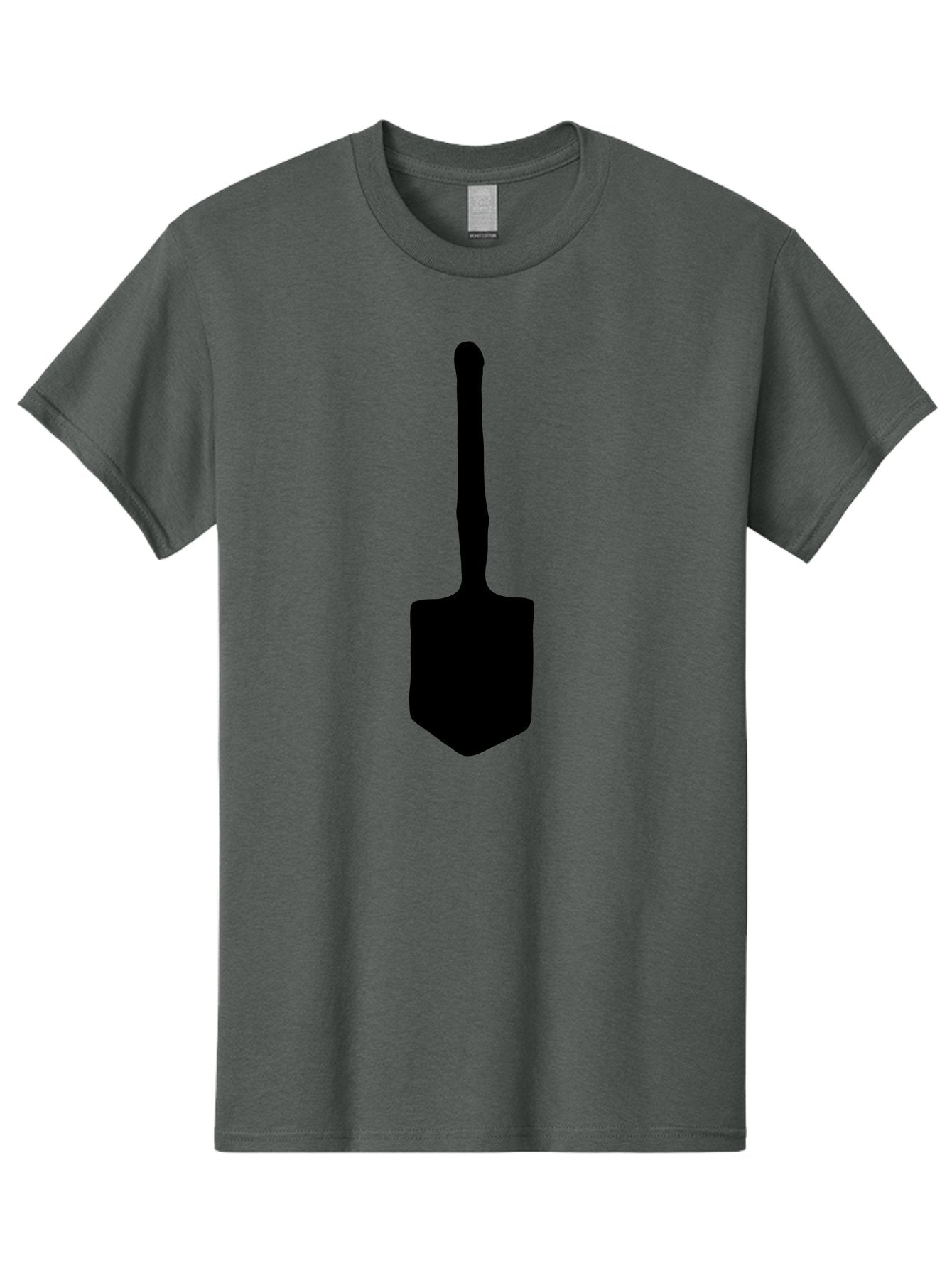 Spatula Men'S Graphic Tee, 100% Cotton, Comfortable Casual Summer Wear, Machine Washable, Silhouette Of Spatula, Kitchen Utensil, Cooking Tool, Black Shape, Minimalist Design, Cooking Essentials Aac239 7