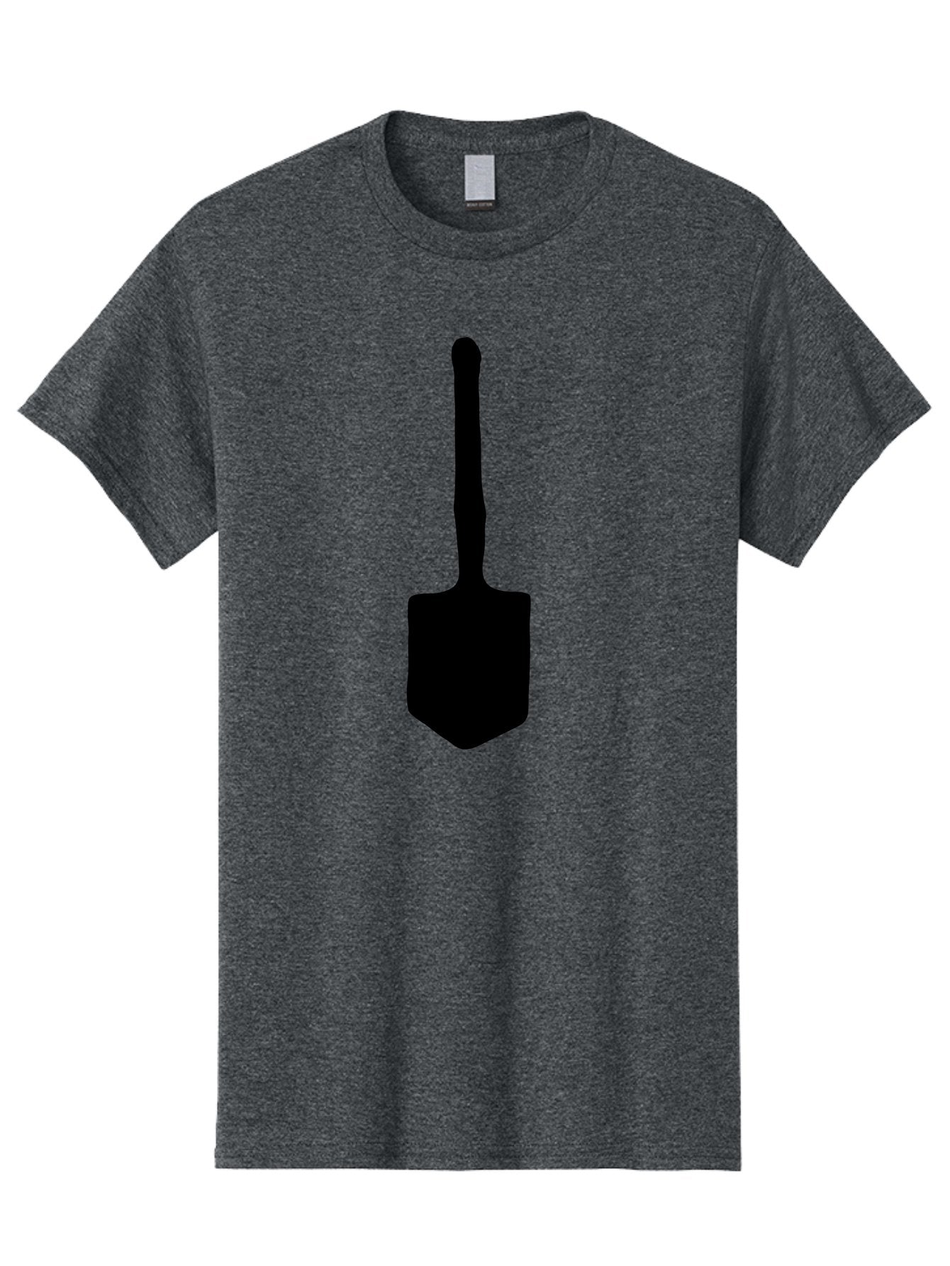 Spatula Men'S Graphic Tee, 100% Cotton, Comfortable Casual Summer Wear, Machine Washable, Silhouette Of Spatula, Kitchen Utensil, Cooking Tool, Black Shape, Minimalist Design, Cooking Essentials Aac239 15