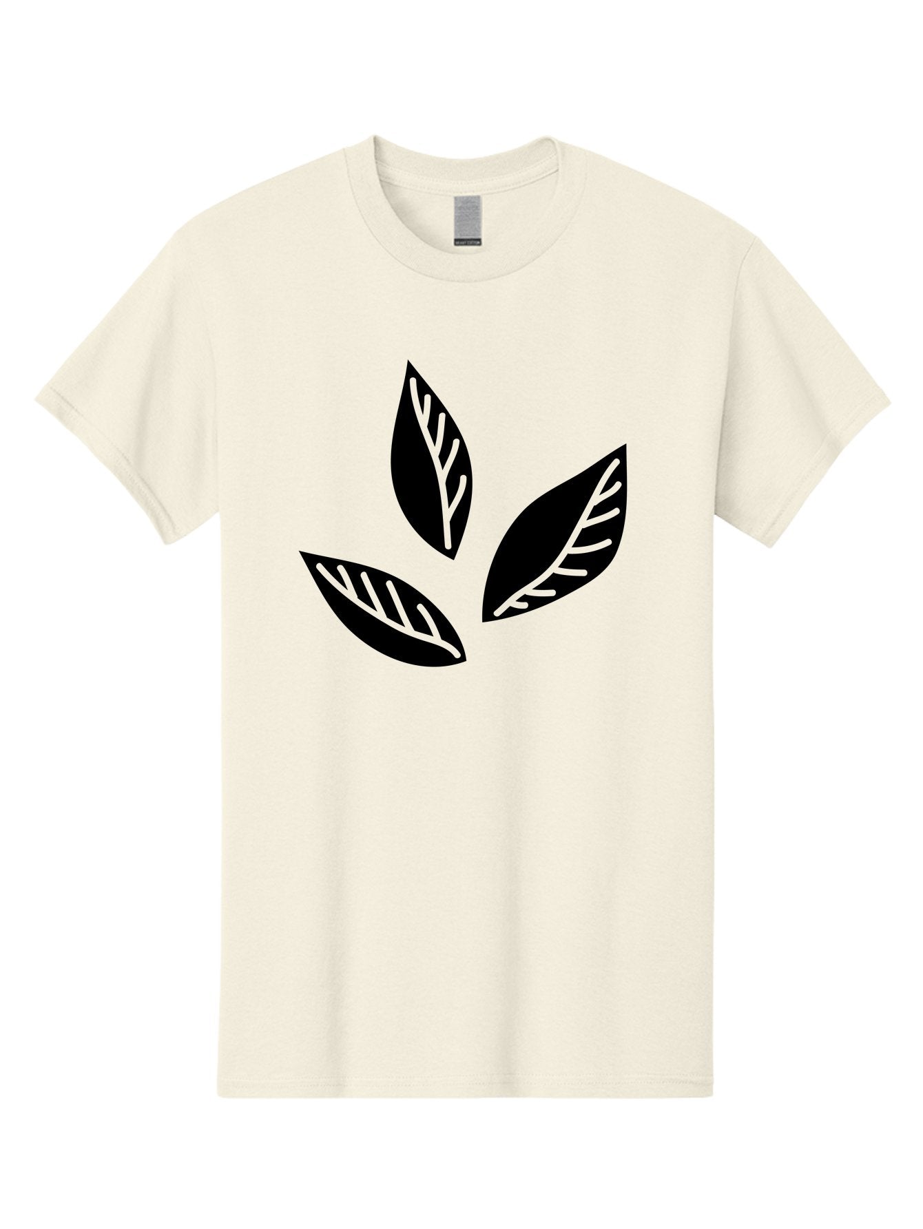 Three-Leaves Men'S Graphic Tee, 100% Cotton, Comfortable Casual Summer Wear, Machine Washable, Three Leaves, Leafy Greens, Cannabis Leaves, Marijuana Leaves, Leaf Design, Minimalist Art, Green And Black, Simple Graphics, Abstract Leaves Aac242 10