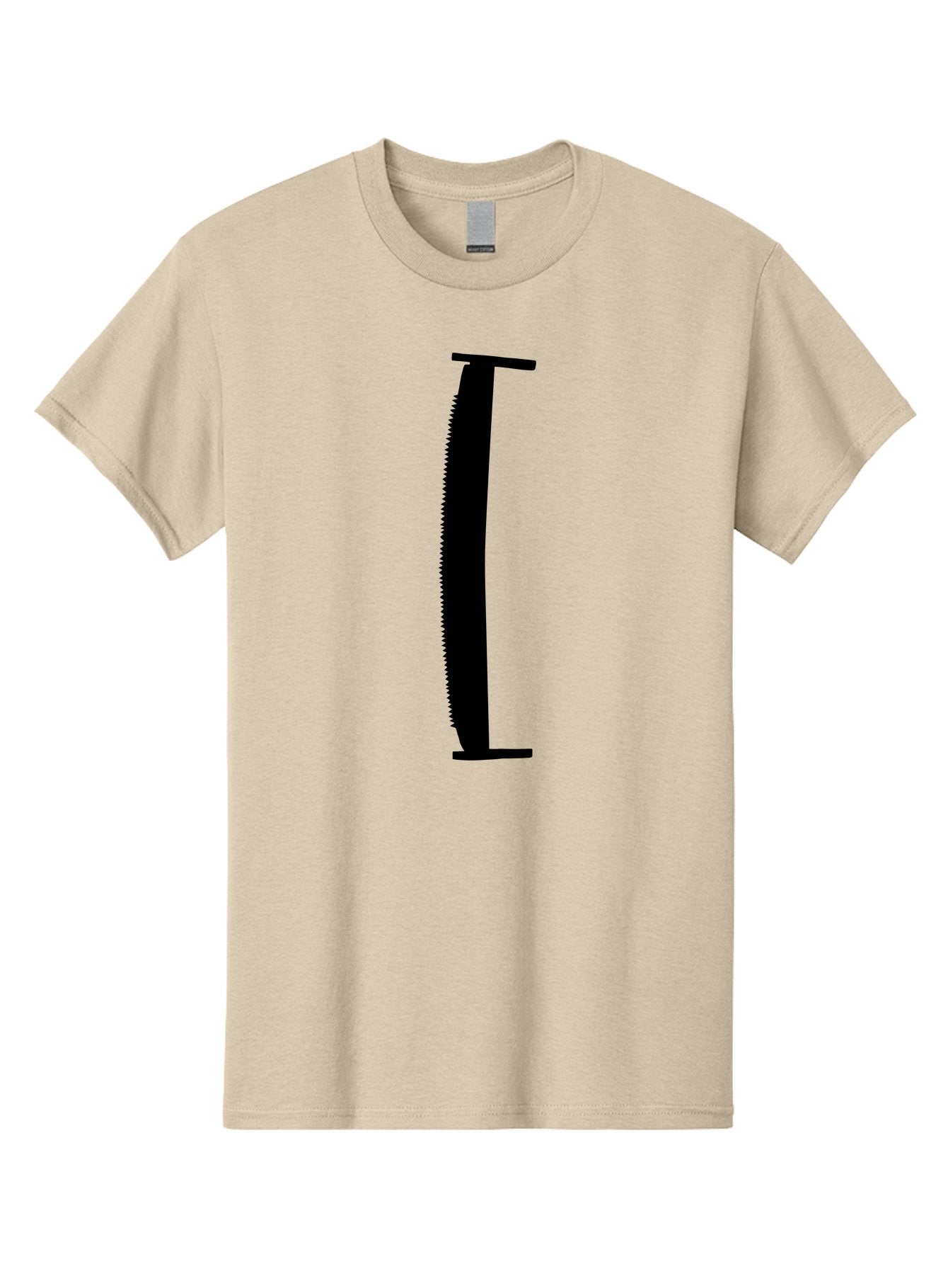 Two-Man-Crosscut-Saw Men'S Graphic Tee, 100% Cotton, Comfortable Casual Summer Wear, Machine Washable, Two-Man Crosscut Saw, Handsaw, Hand Saw, Timber Cutting, Logging Tool, Woodworking Equipment, Carpentry Tool, Manual Saw, Traditional Saw Aac247 10