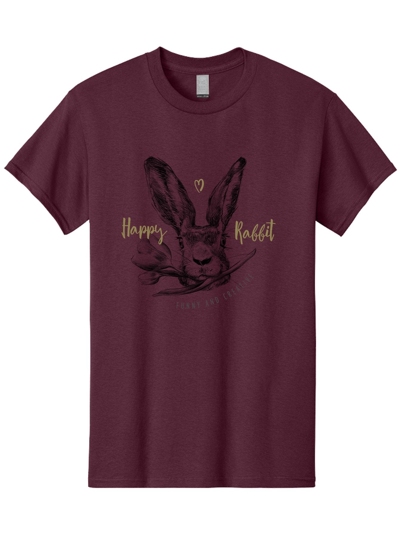 Happy-Passover Men'S Graphic Tee, 100% Cotton, Comfortable Casual Summer Wear, Machine Washable, Funny Bunny, Easter Bunny, Hares, Furry Friends, Cartoon Rabbits, Cute Animals, Easter Eggs, Funny And Creative Aac258