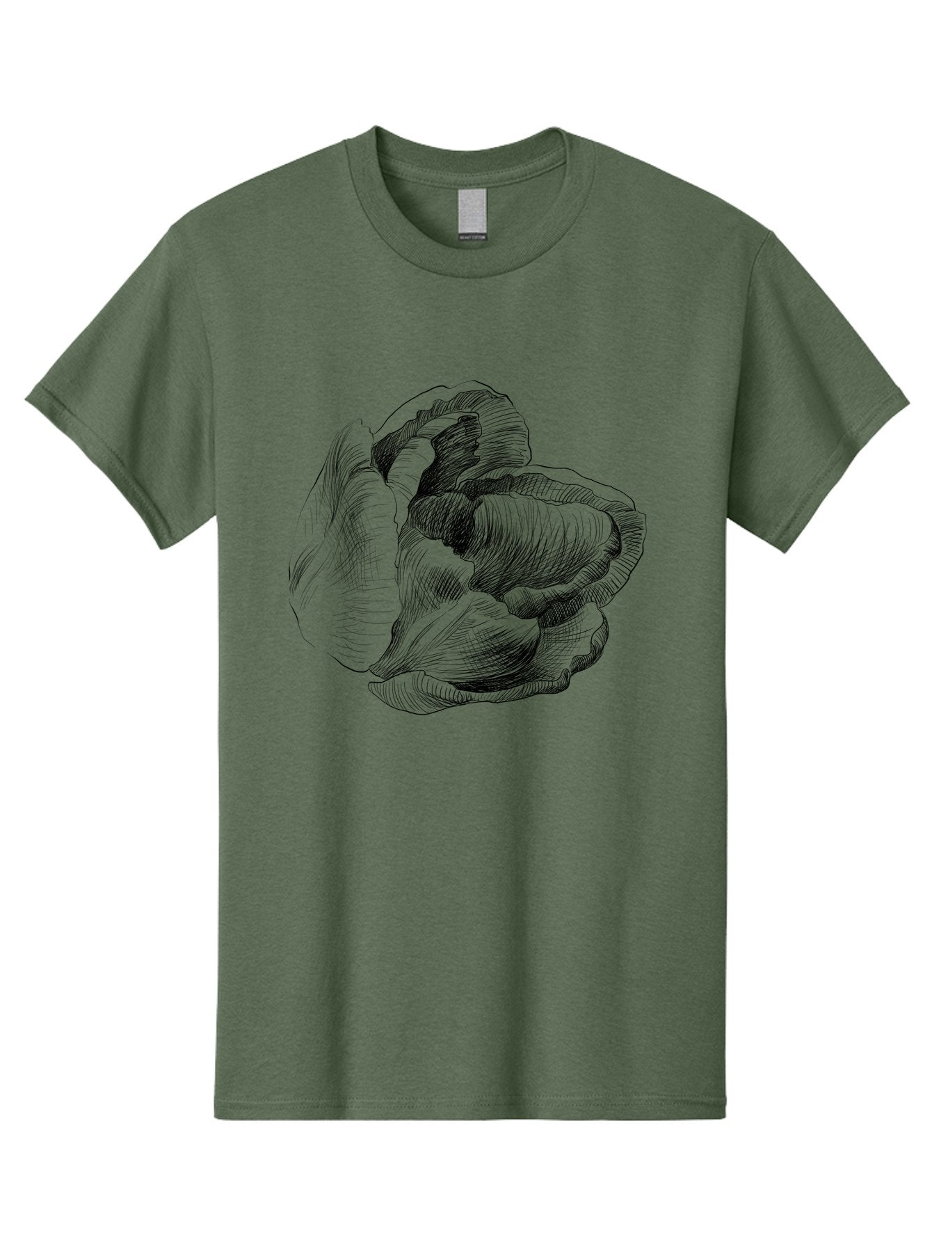 Peony Men'S Graphic Tee, 100% Cotton, Comfortable Casual Summer Wear, Machine Washable, Hand-Drawn Peony, Floral Illustration, Botanical Art, Sketchy Style, Elegant Flowers, Delicate Petals, Detailed Drawing, Monochromatic Art Aac262 11