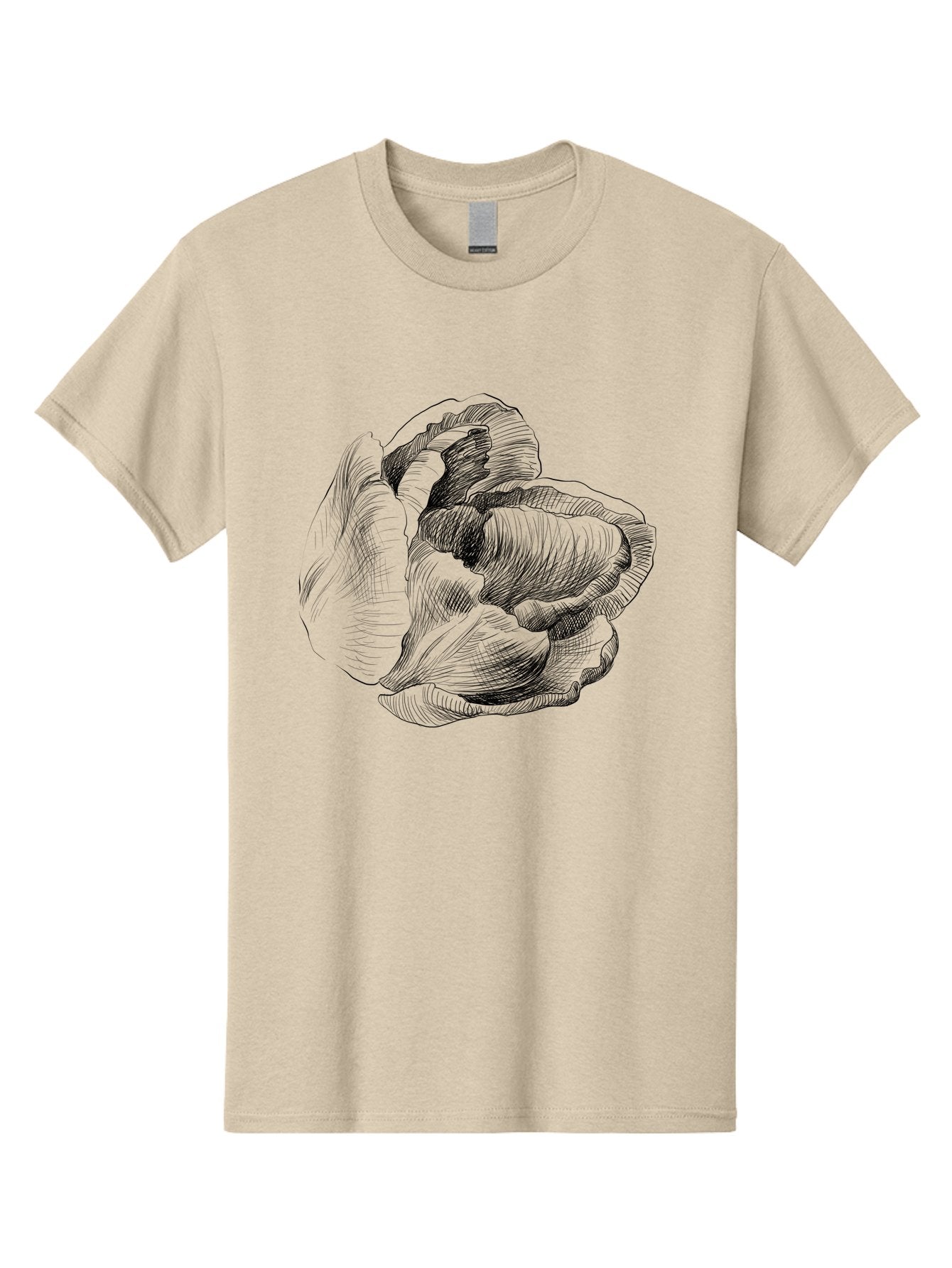 Peony Men'S Graphic Tee, 100% Cotton, Comfortable Casual Summer Wear, Machine Washable, Hand-Drawn Peony, Floral Illustration, Botanical Art, Sketchy Style, Elegant Flowers, Delicate Petals, Detailed Drawing, Monochromatic Art Aac262