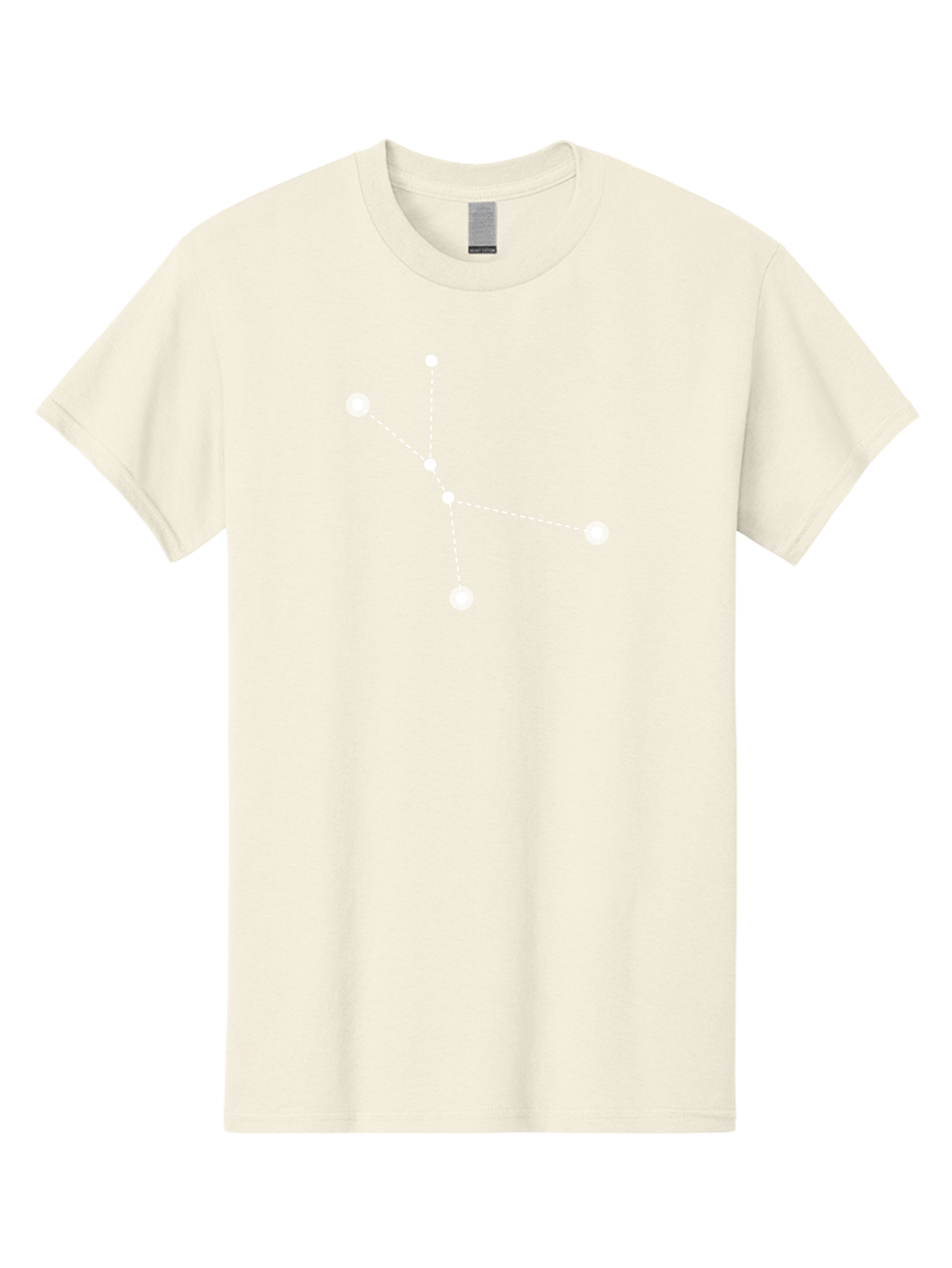 Constellation-2 Men'S Graphic Tee, 100% Cotton, Comfortable Casual Summer Wear, Machine Washable, Constellation Pattern, Five-Pointed Star, Dotted Lines, White Dots, Glowing Effect, Minimalist Design, Simple Graphics, Abstract Representation, Aac281 9