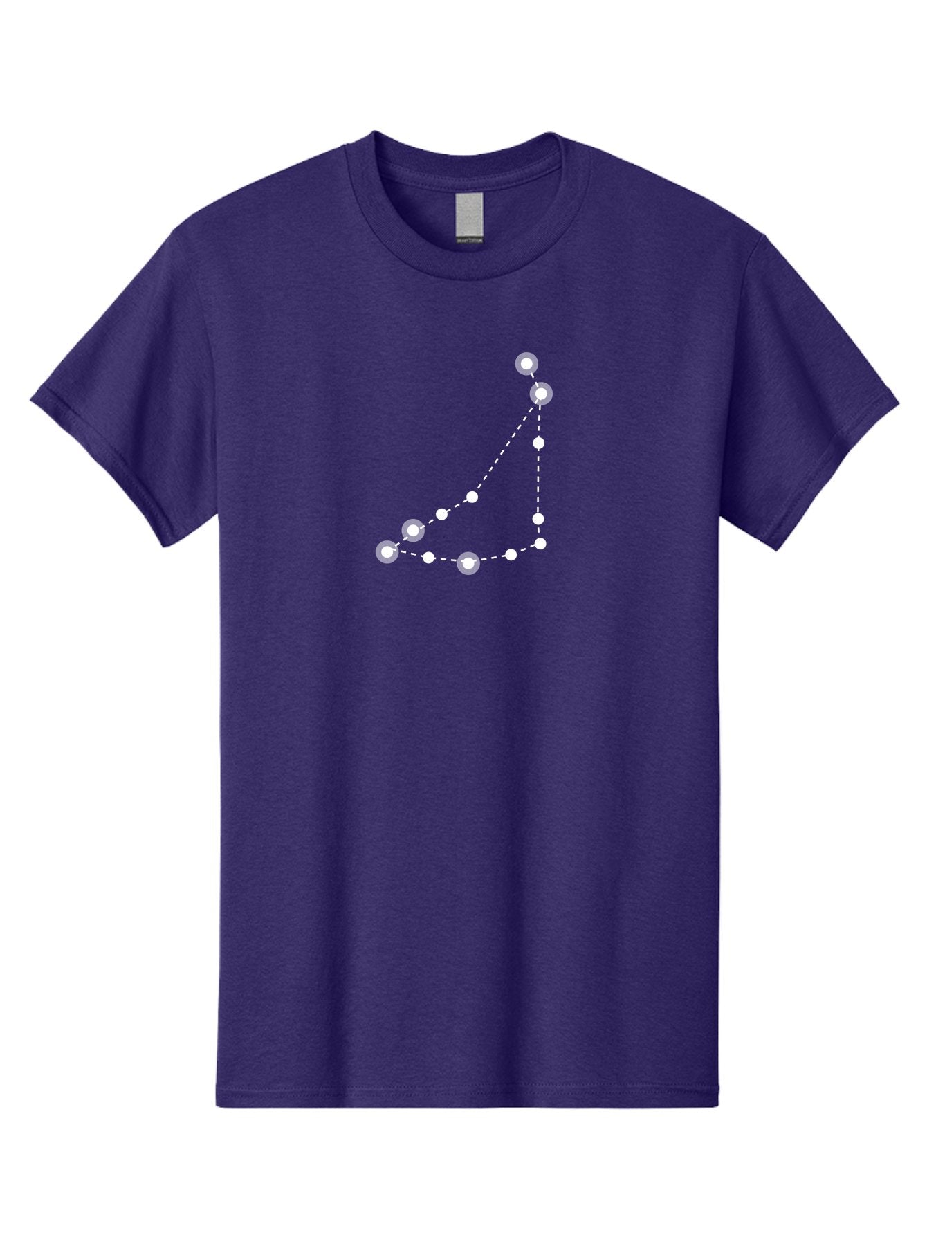 Constellation-Pattern-1 Men'S Graphic Tee, 100% Cotton, Comfortable Casual Summer Wear, Machine Washable, Constellation, White Stars, Dotted Lines, Celestial Map, Astronomy, Night Sky, Star Pattern, Zodiac Signs Aac285 9