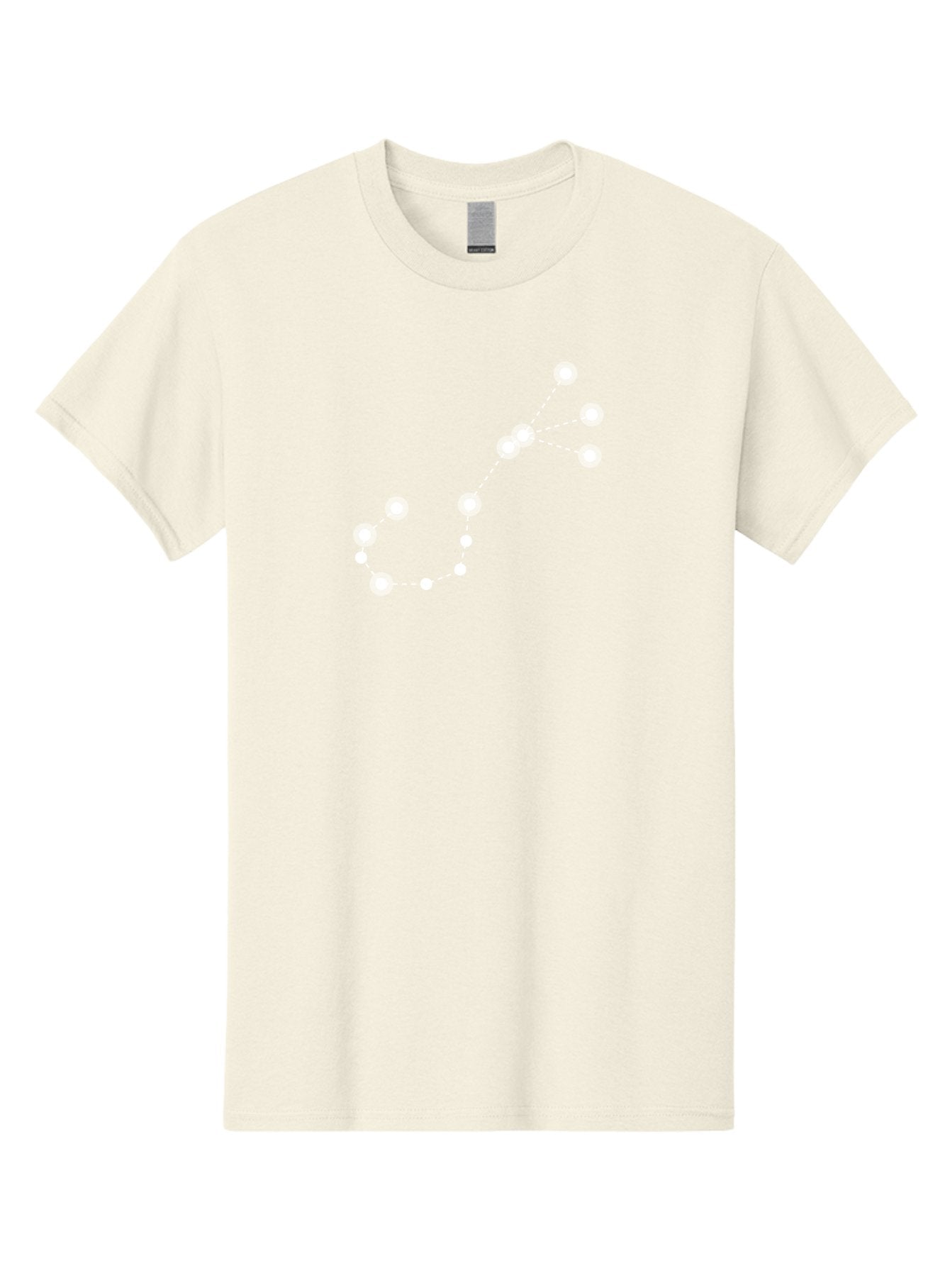 Constellation-Pattern-3 Men'S Graphic Tee, 100% Cotton, Comfortable Casual Summer Wear, Machine Washable, Constellation Pattern, Stars Connected By Dotted Lines, Astronomy, Space, Glowing Orbs, Celestial Navigation, Night Sky Aac287 12
