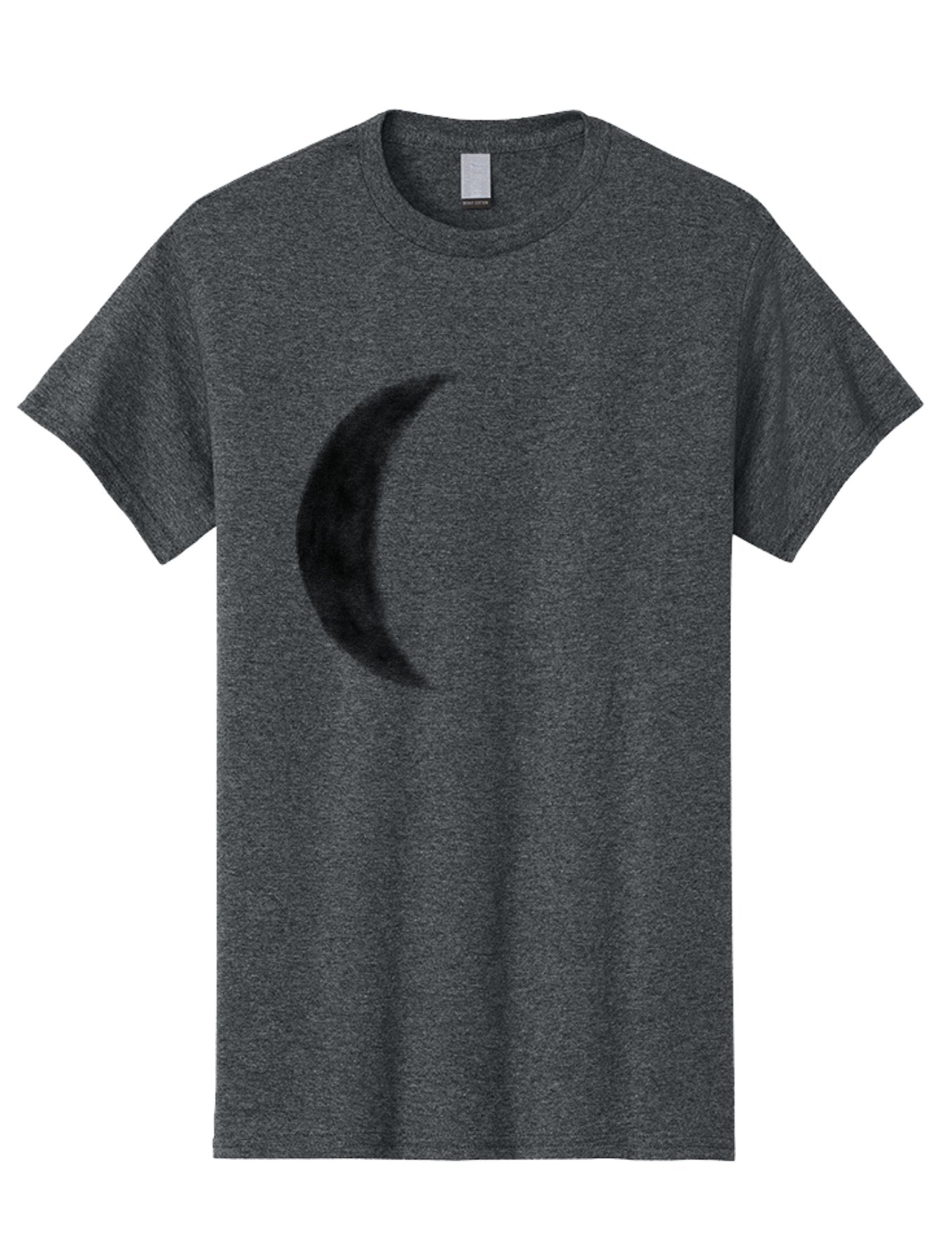 Crescent-Moon Men'S Graphic Tee, 100% Cotton, Comfortable Casual Summer Wear, Machine Washable, Crescent Moon, Lunar Phase, Moon Shape, Dark Moon, Night Sky, Celestial Body, Astronomy, Moonlight Aac298 14